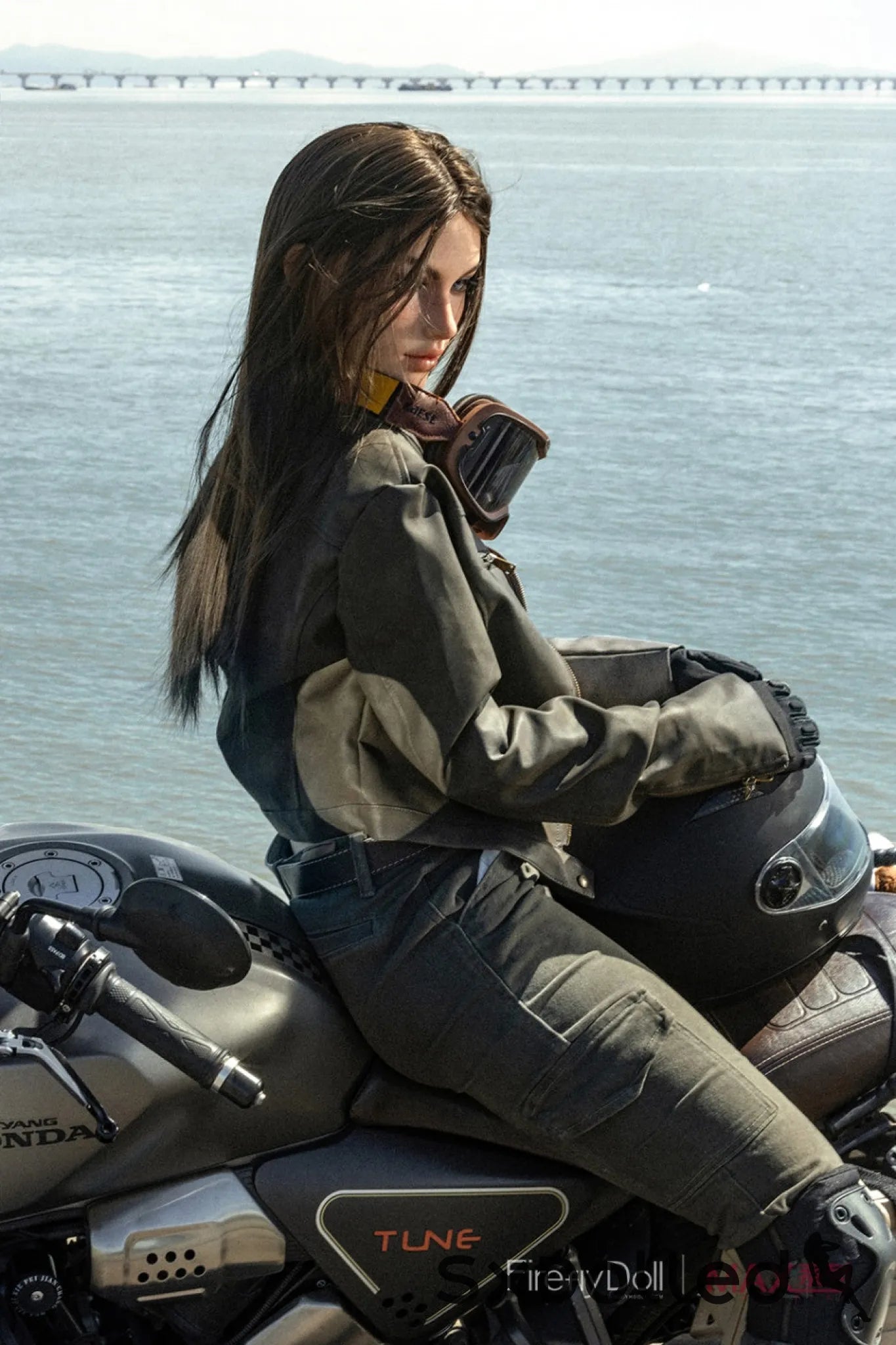 Mary B (D-Cup) (165cm) | Caucasian Freckled Sex Doll | Firefly Diary D-Cup / 165cm / Black Sex Doll