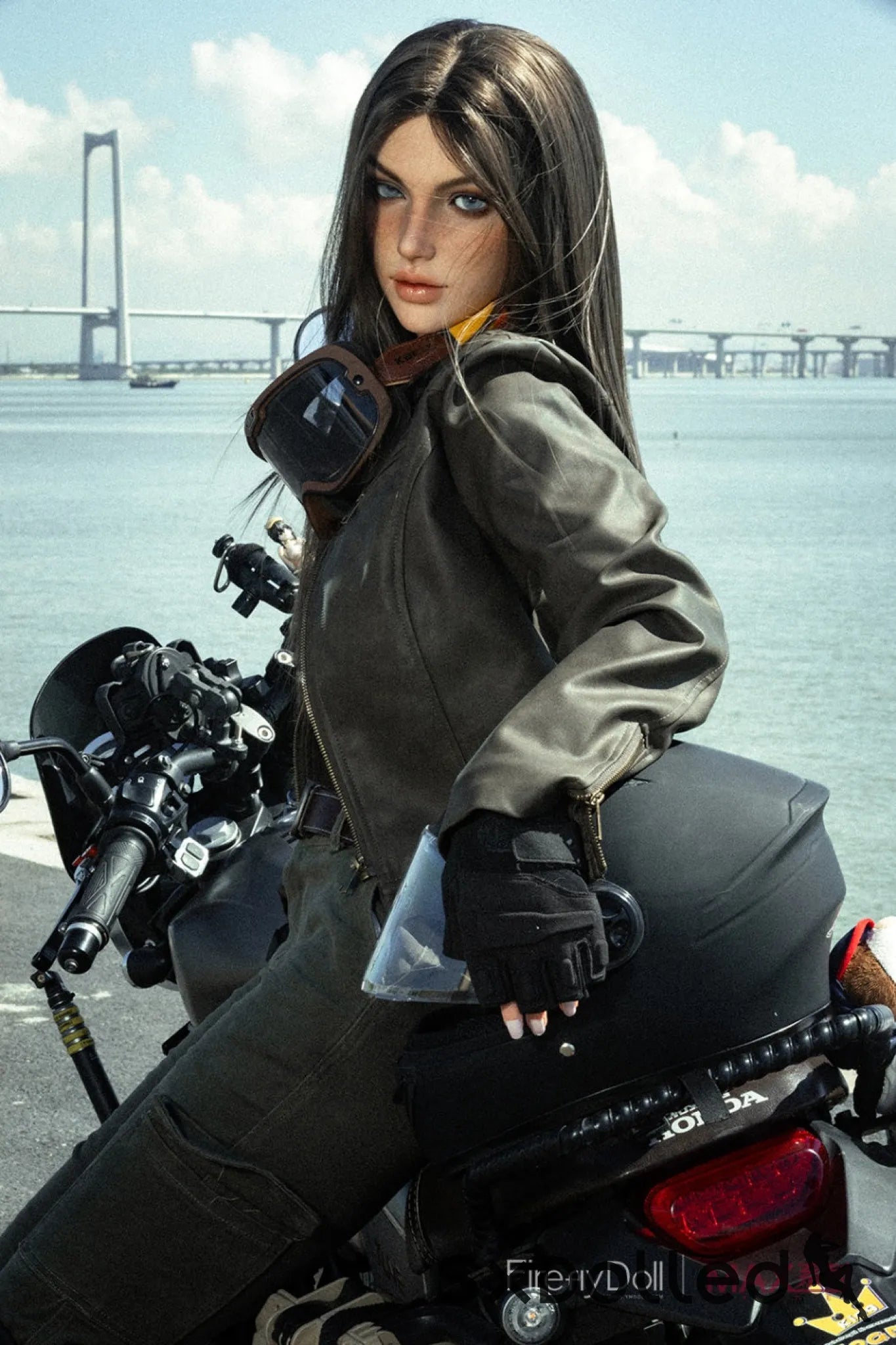 Mary B (D-Cup) (165cm) | Caucasian Freckled Sex Doll | Firefly Diary D-Cup / 165cm / Black Sex Doll