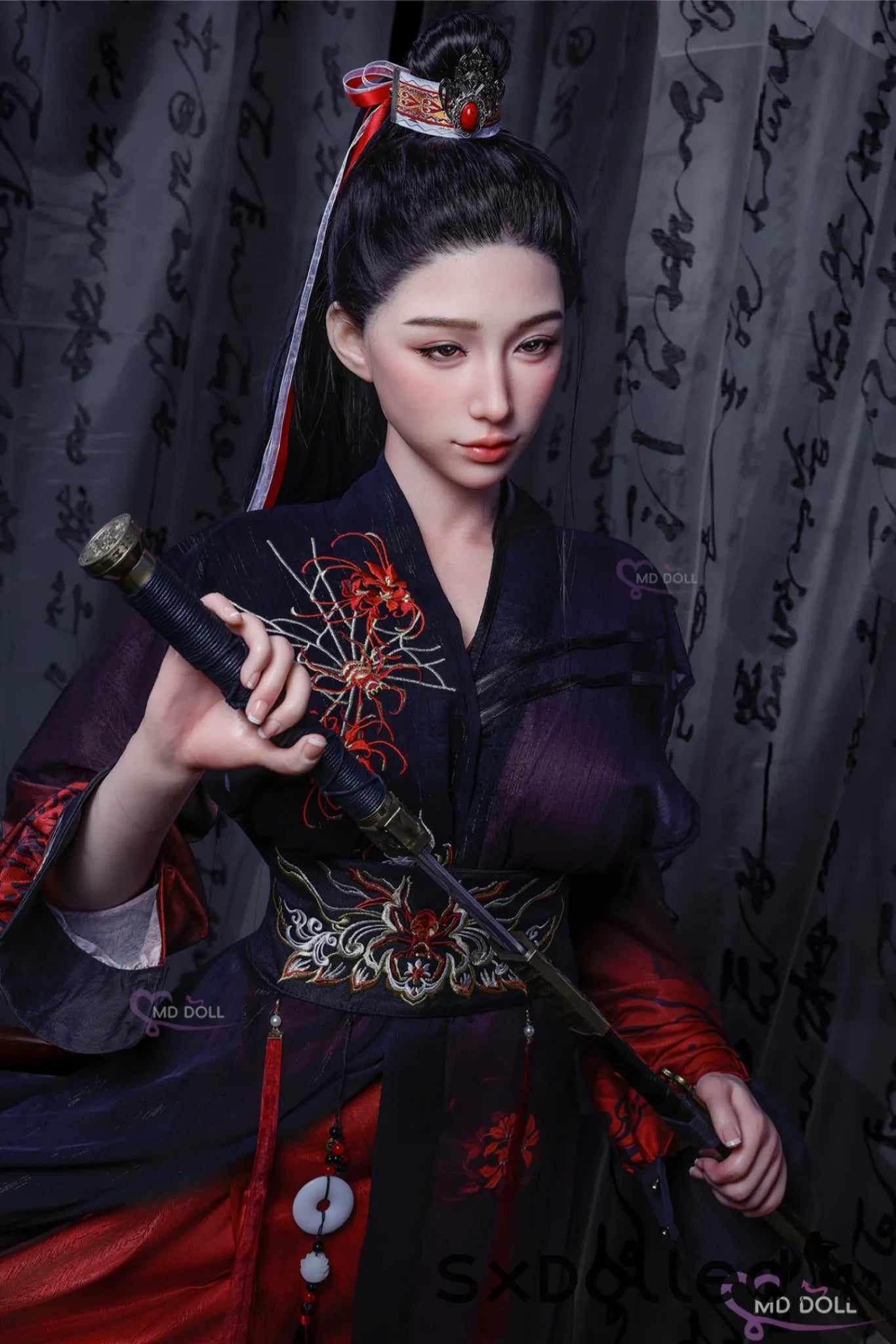 May A (F-Cup) (166cm) | Traditional Asian Sex Doll | MD Doll F-Cup / 166cm / Black Sex Doll