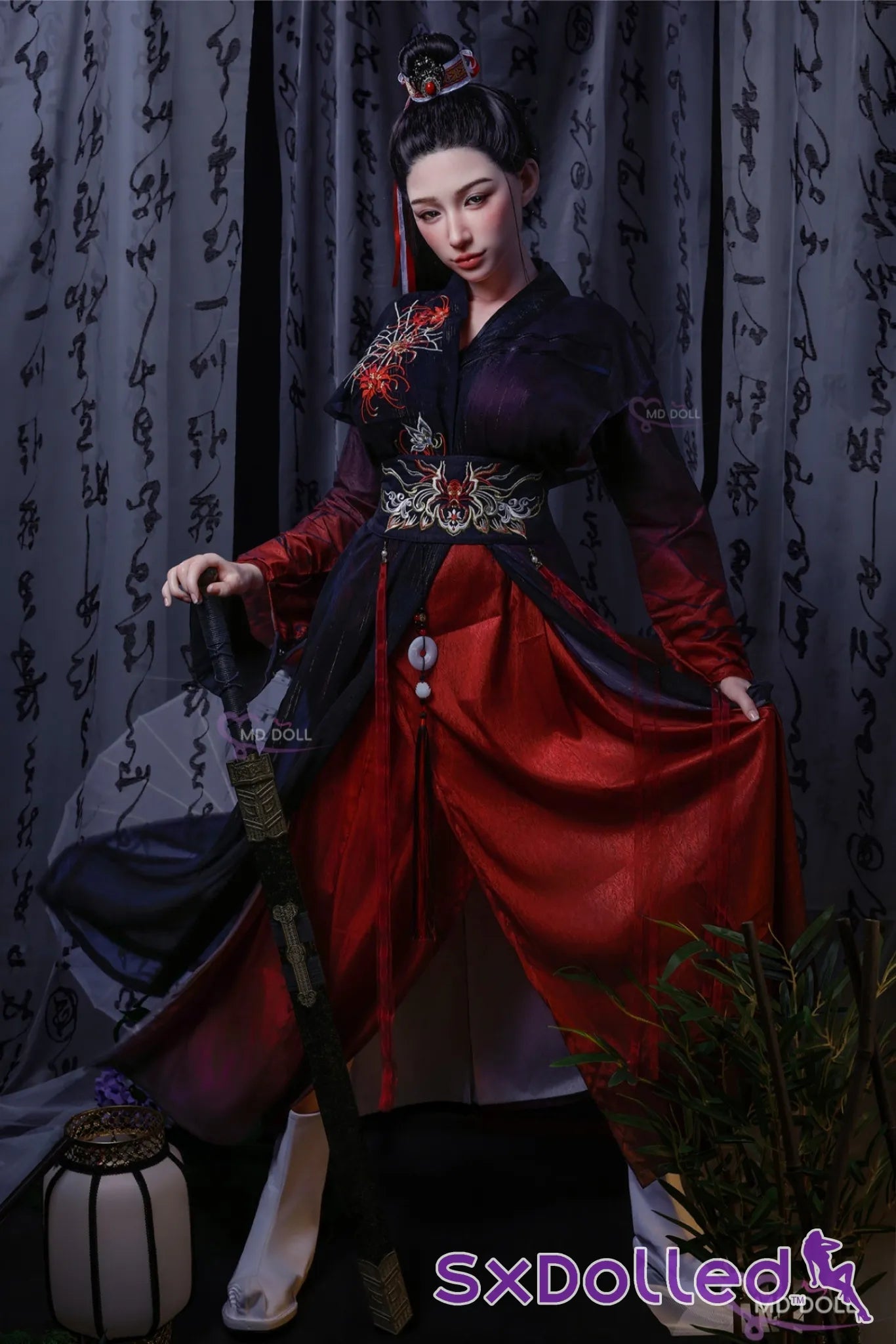 May A (F-Cup) (166cm) | Traditional Asian Sex Doll | MD Doll F-Cup / 166cm / Black Sex Doll