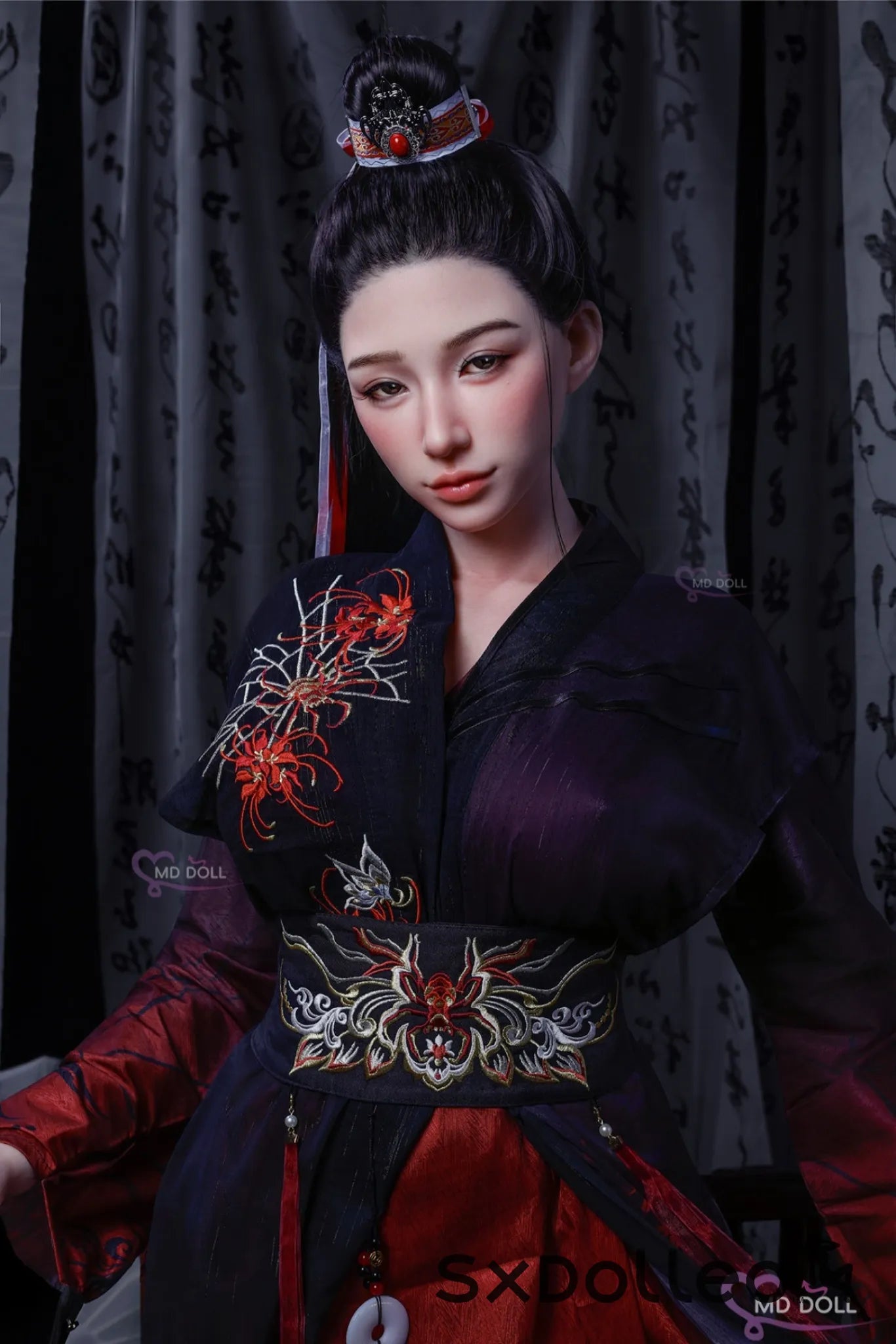 May A (F-Cup) (166cm) | Traditional Asian Sex Doll | MD Doll F-Cup / 166cm / Black Sex Doll