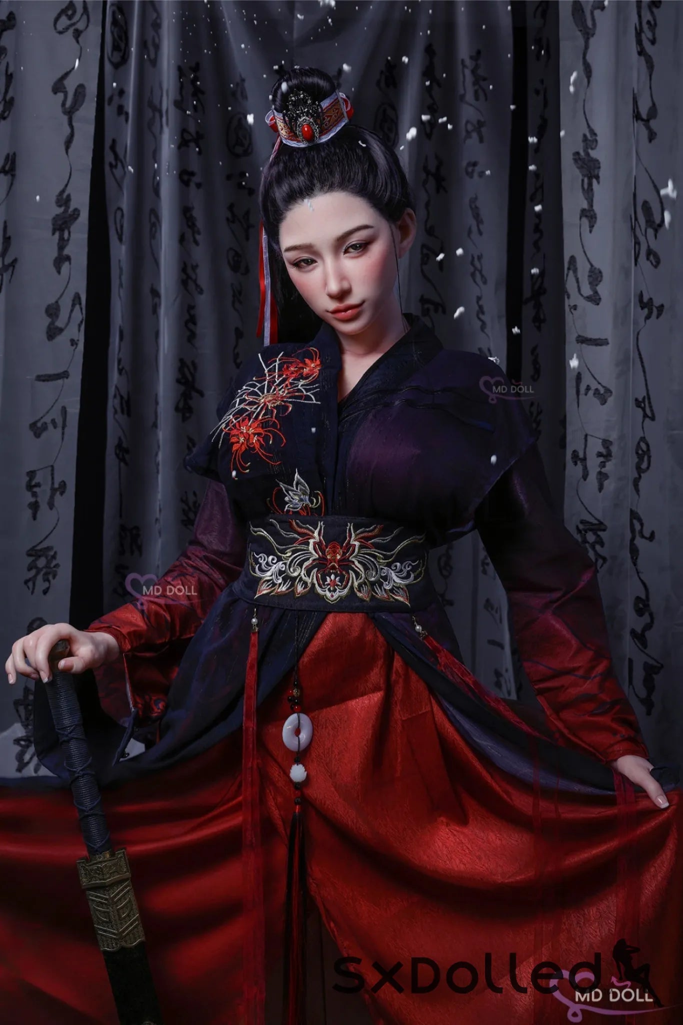 May A (F-Cup) (166cm) | Traditional Asian Sex Doll | MD Doll F-Cup / 166cm / Black Sex Doll