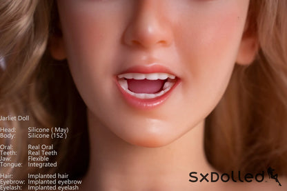 May B (H-Cup) (152cm) | Caucasian Happy Blonde Sex Doll | Jarliet H-Cup / 152cm / Blonde Sex Doll
