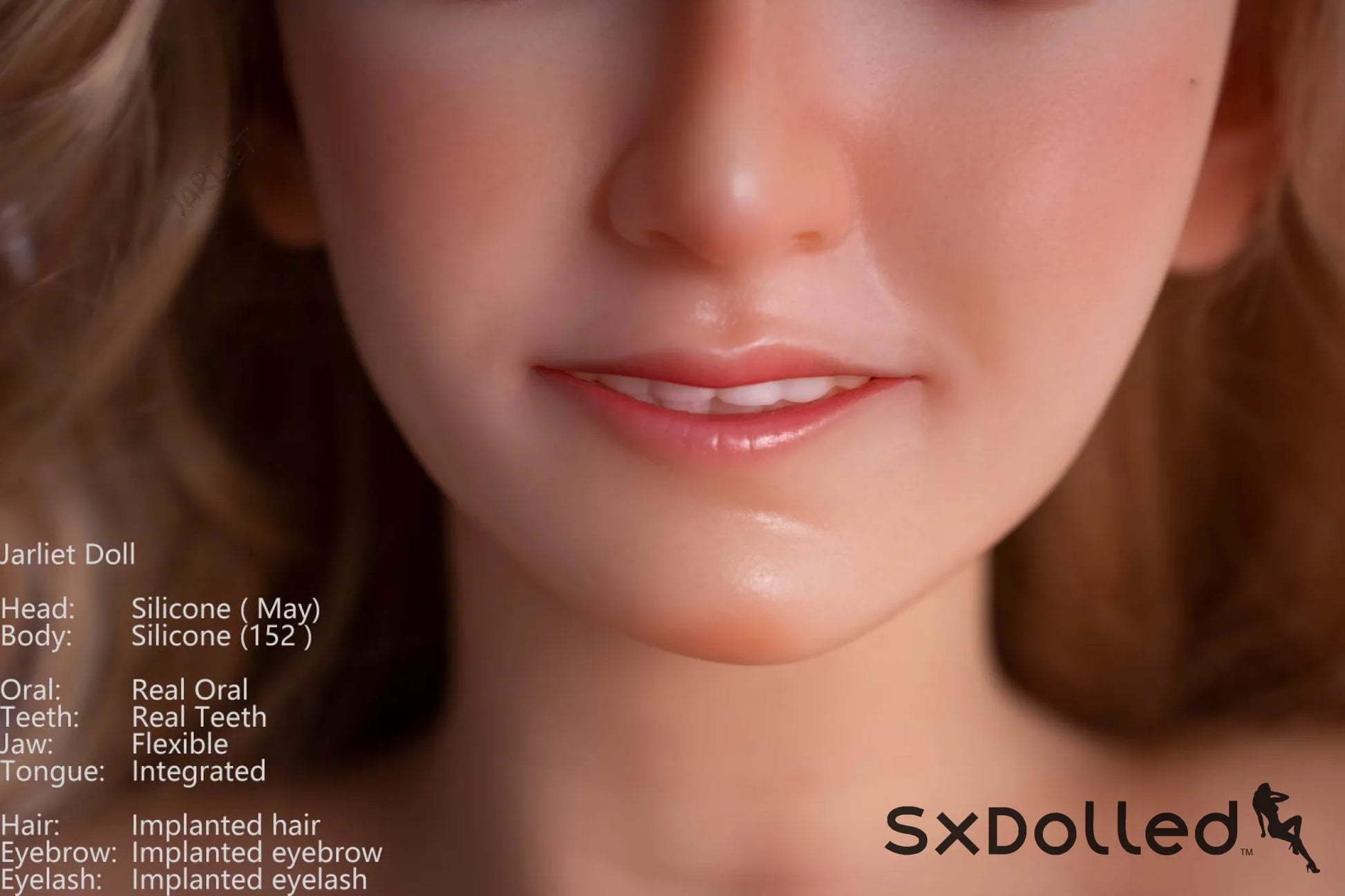May B (H-Cup) (152cm) | Caucasian Happy Blonde Sex Doll | Jarliet H-Cup / 152cm / Blonde Sex Doll