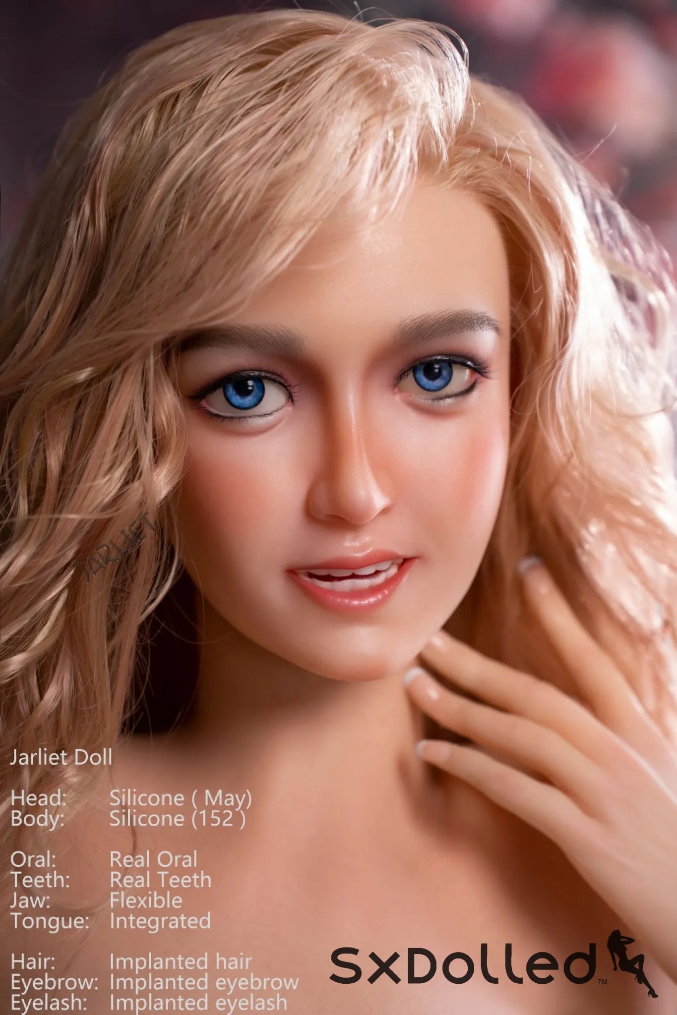 May B (H-Cup) (152cm) | Caucasian Happy Blonde Sex Doll | Jarliet H-Cup / 152cm / Blonde Sex Doll