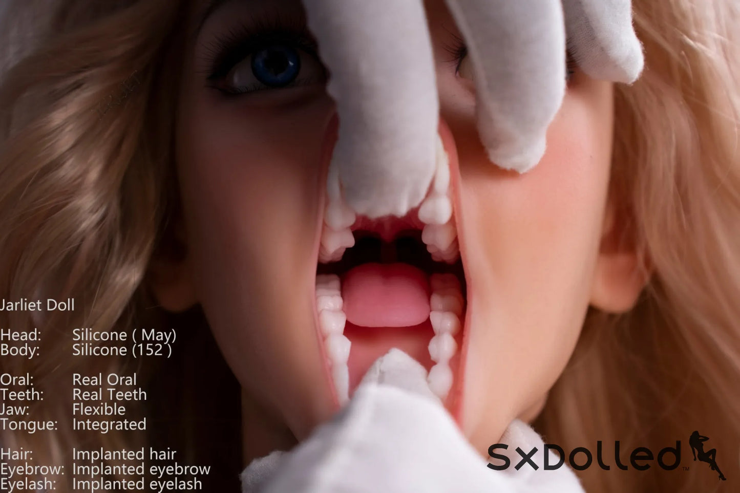 May B (H-Cup) (152cm) | Caucasian Happy Blonde Sex Doll | Jarliet H-Cup / 152cm / Blonde Sex Doll