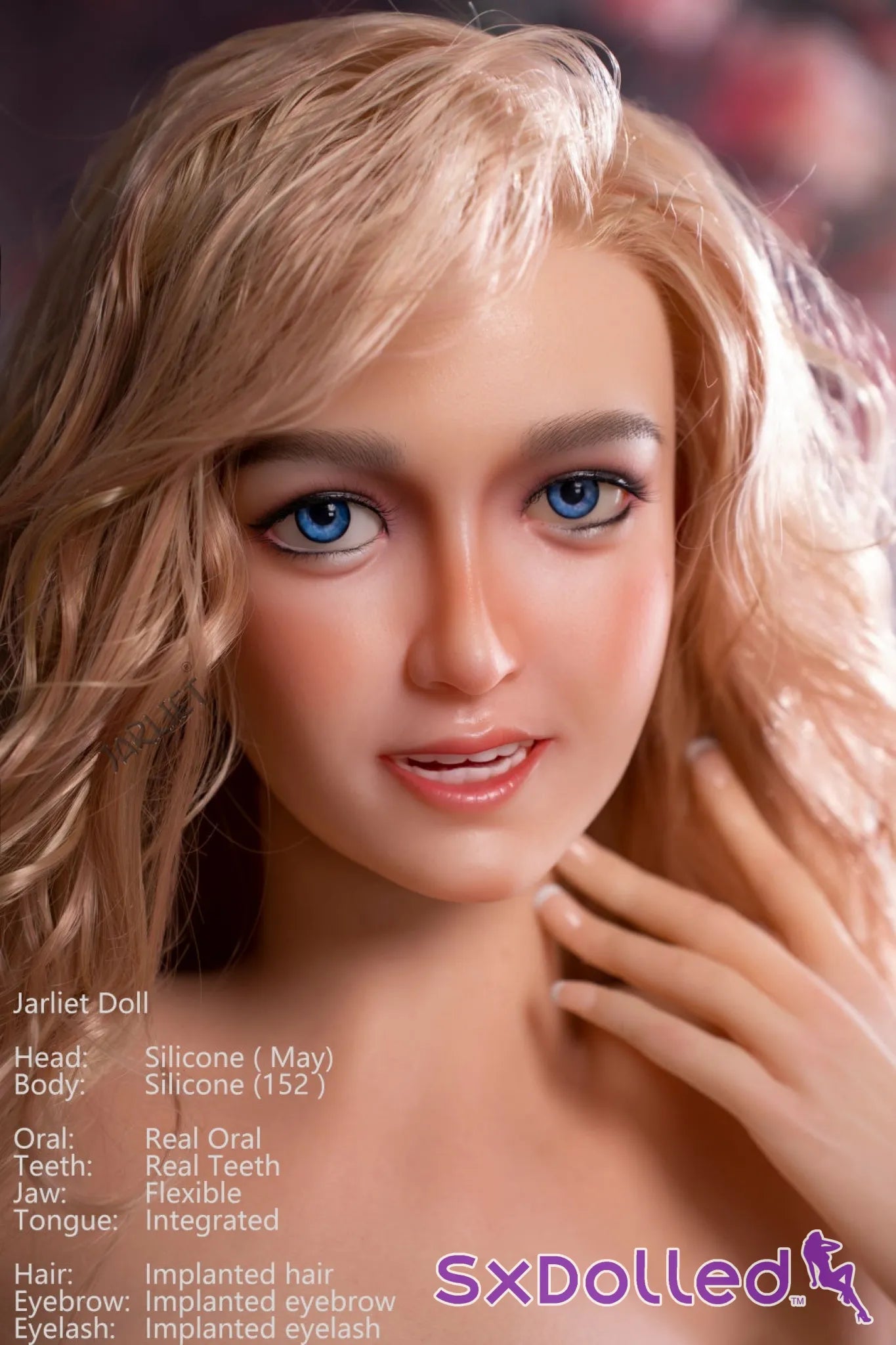 May B (H-Cup) (152cm) | Caucasian Happy Blonde Sex Doll | Jarliet H-Cup / 152cm / Blonde Sex Doll