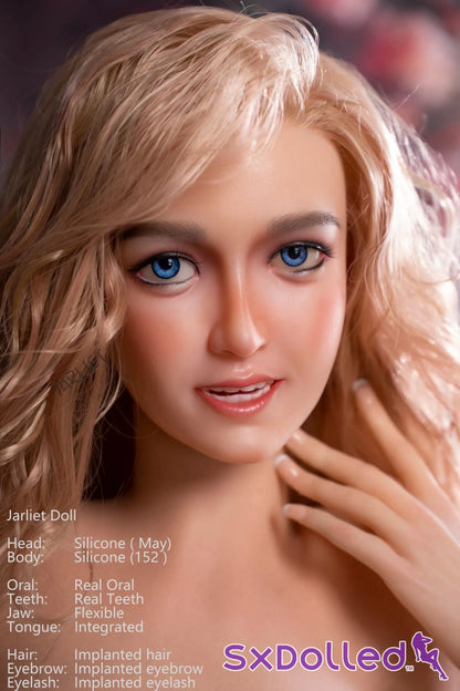 May B (H-Cup) (152cm) | Caucasian Happy Blonde Sex Doll | Jarliet H-Cup / 152cm / Blonde Sex Doll