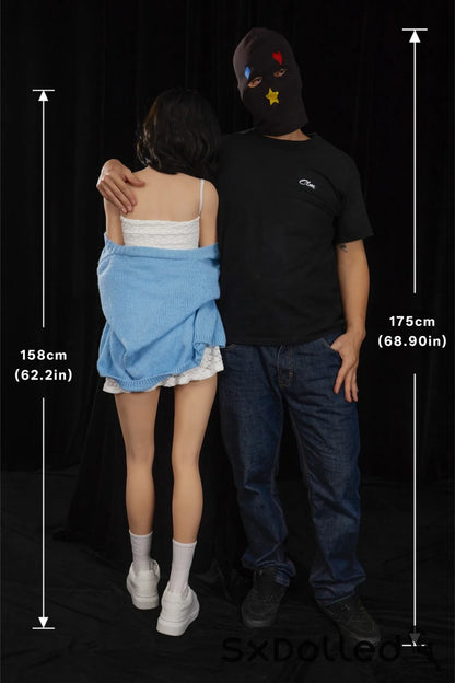 Mayu A (E-Cup) (158cm) | Heavenly Perky Asian Sex Doll | Climax Doll E-Cup / 158cm / Brunette Sex Doll