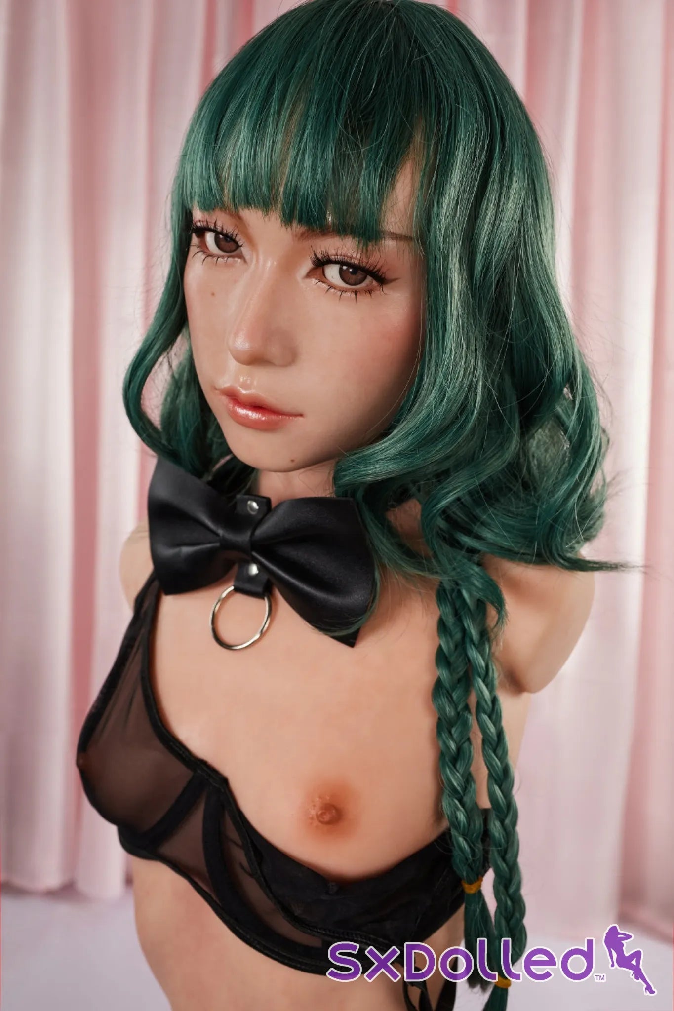 Mayu B (A-Cup) (100cm) | Green Haired Sex Doll Torso | Climax Doll - A-Cup / 100cm / Green - Sex Torso