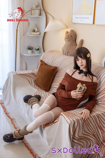 Mei Xiao (E-Cup) (163cm) | Brunette Asian Kitty Sex Doll | Doll Senior E-Cup / 163cm / Brunette Sex Doll