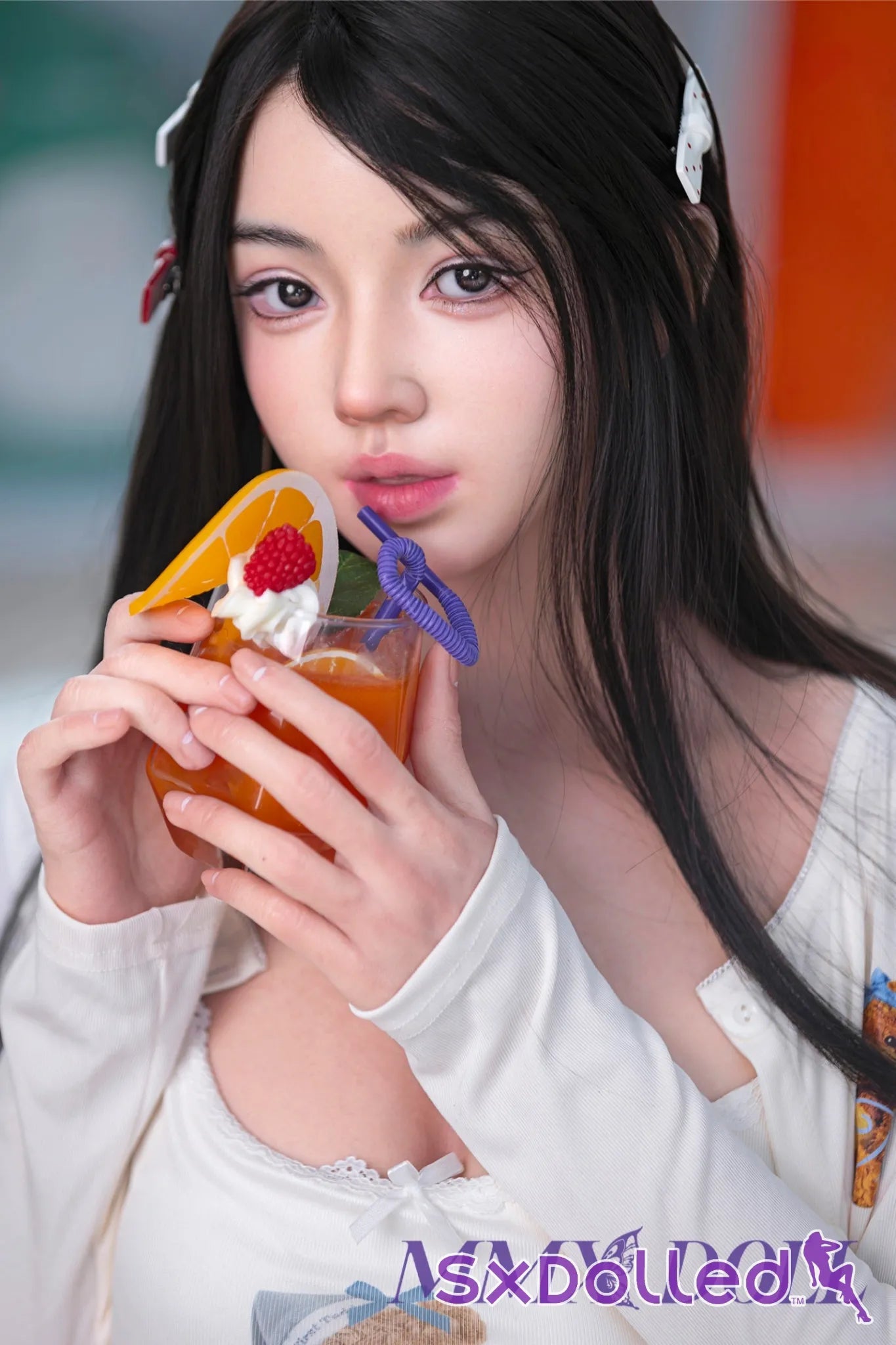 Meng Ting B (G-Cup) (156cm) | Big Boobs Asian Sex Doll | MMX Doll - G-Cup / 156cm / Black - Sex Doll