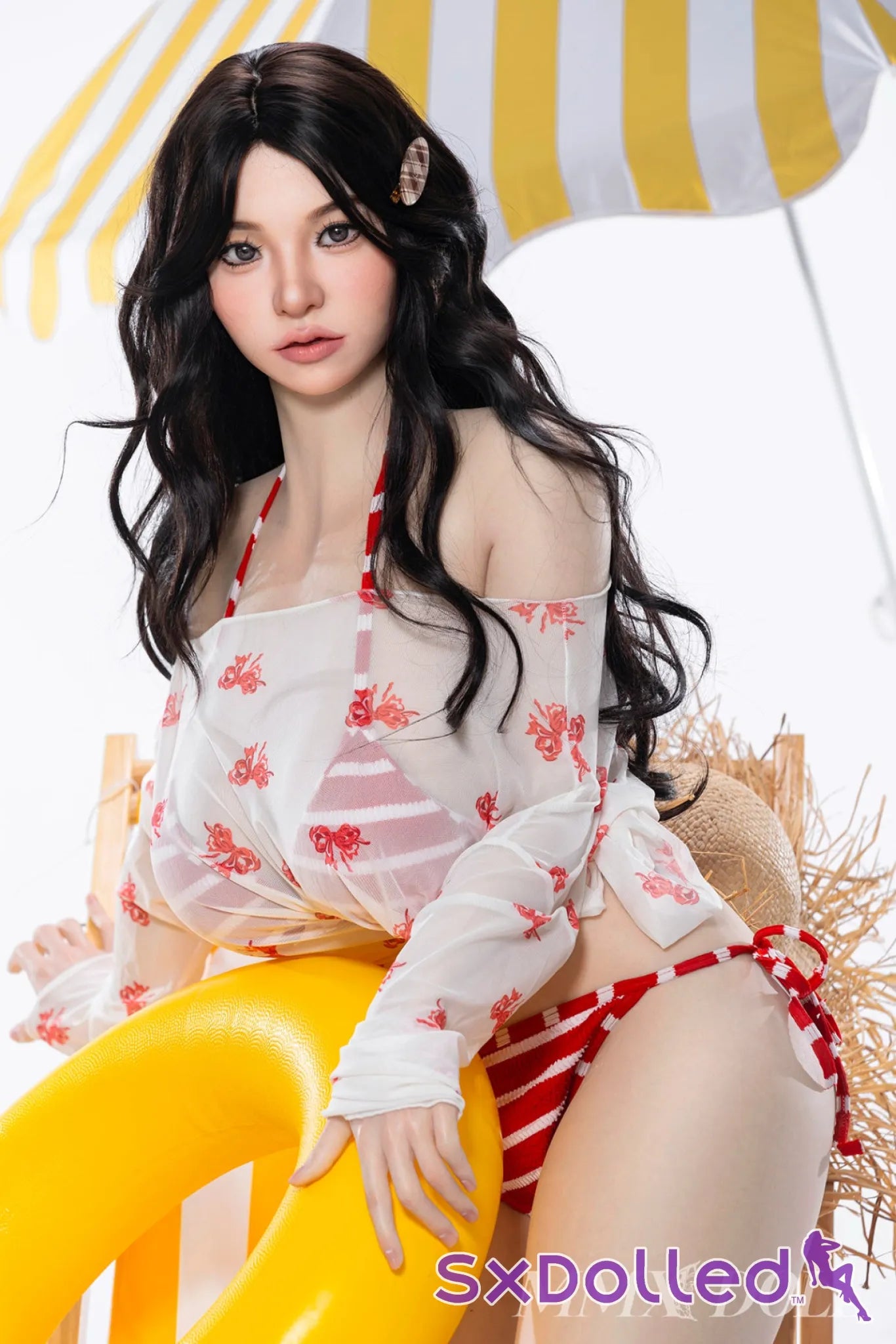 Meng Yi (H-Cup) (156cm) | Busty Thick Asian Sex Doll | MMX Doll - H-Cup / 156cm / Black - Sex Doll