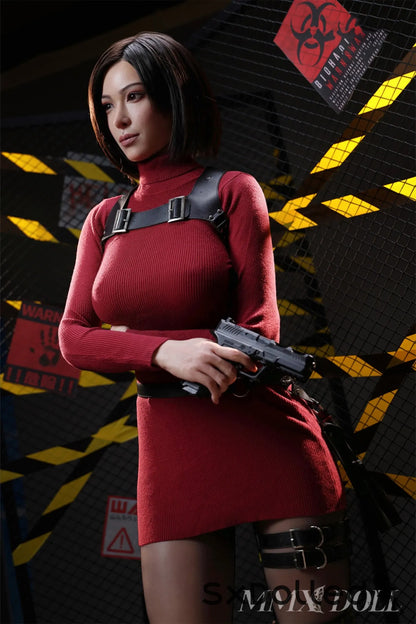 MengAi (F-Cup) (165cm) | Short Hair Asian Sex Doll | MMX Doll F-Cup / 165cm / Brunette Sex Doll