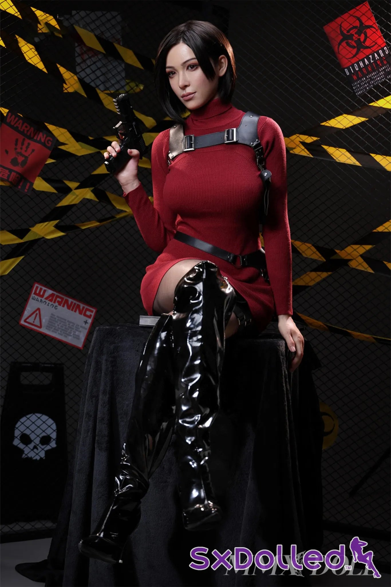MengAi (F-Cup) (165cm) | Short Hair Asian Sex Doll | MMX Doll F-Cup / 165cm / Brunette Sex Doll