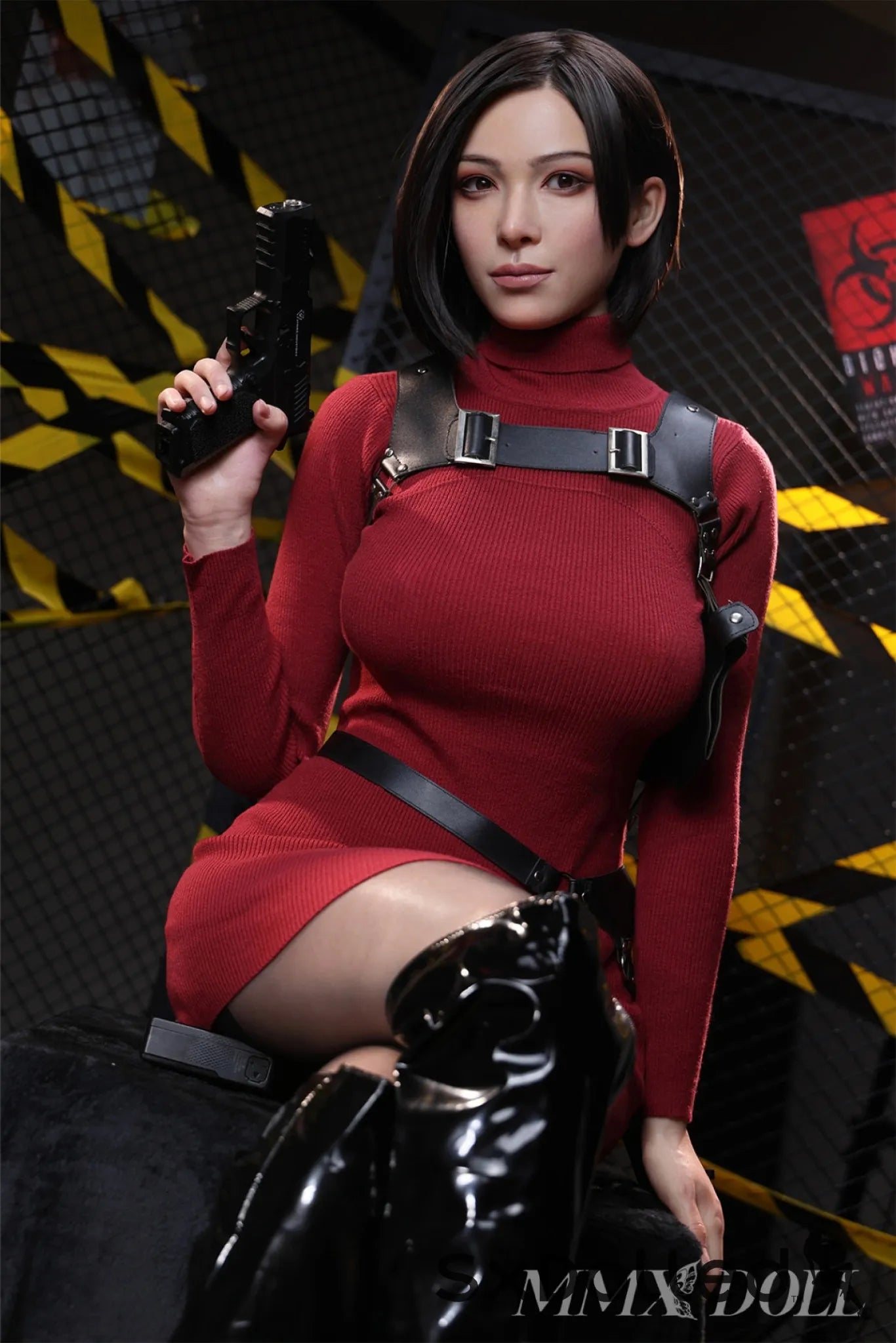 MengAi (F-Cup) (165cm) | Short Hair Asian Sex Doll | MMX Doll F-Cup / 165cm / Brunette Sex Doll