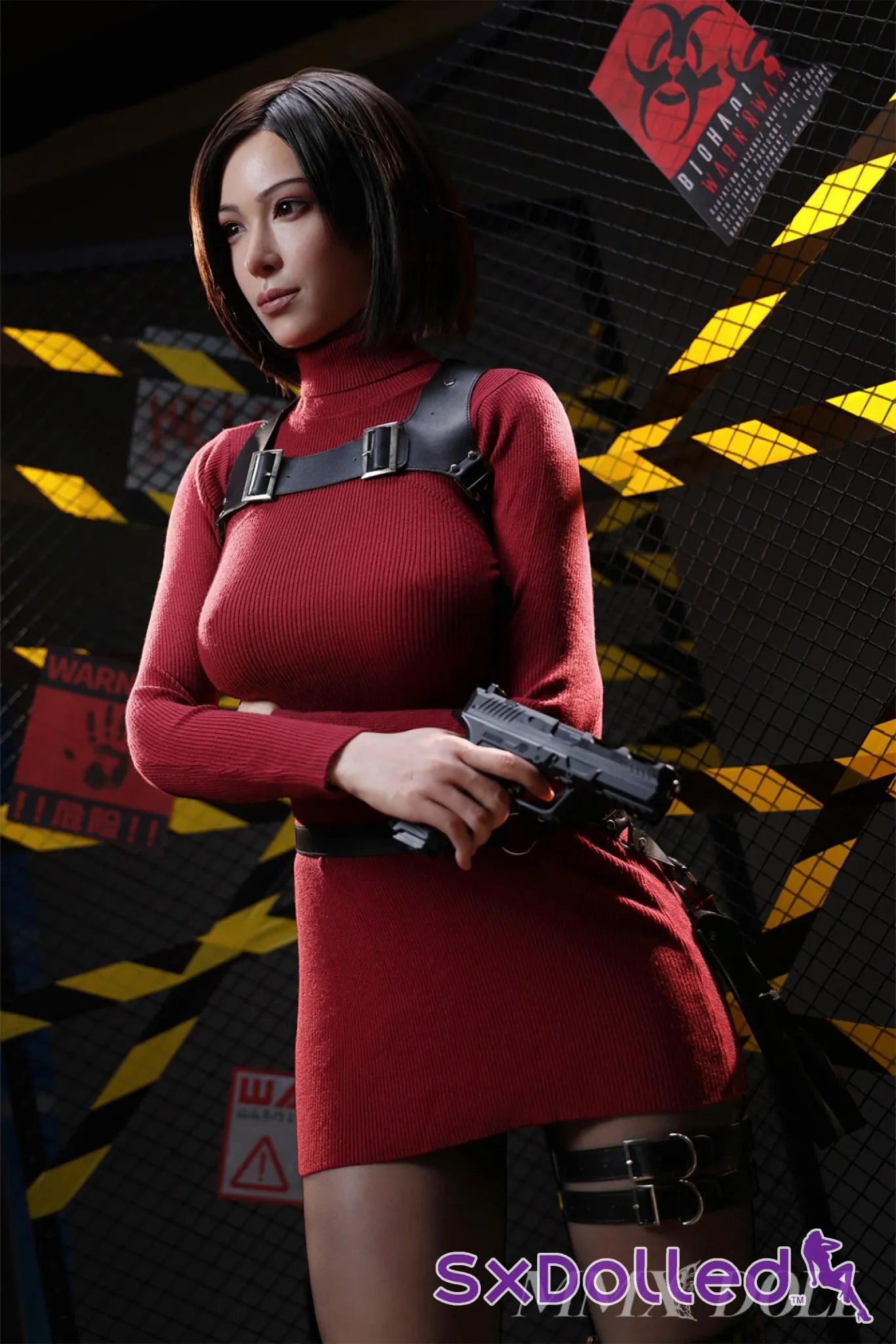 MengAi (F-Cup) (165cm) | Short Hair Asian Sex Doll | MMX Doll F-Cup / 165cm / Brunette Sex Doll