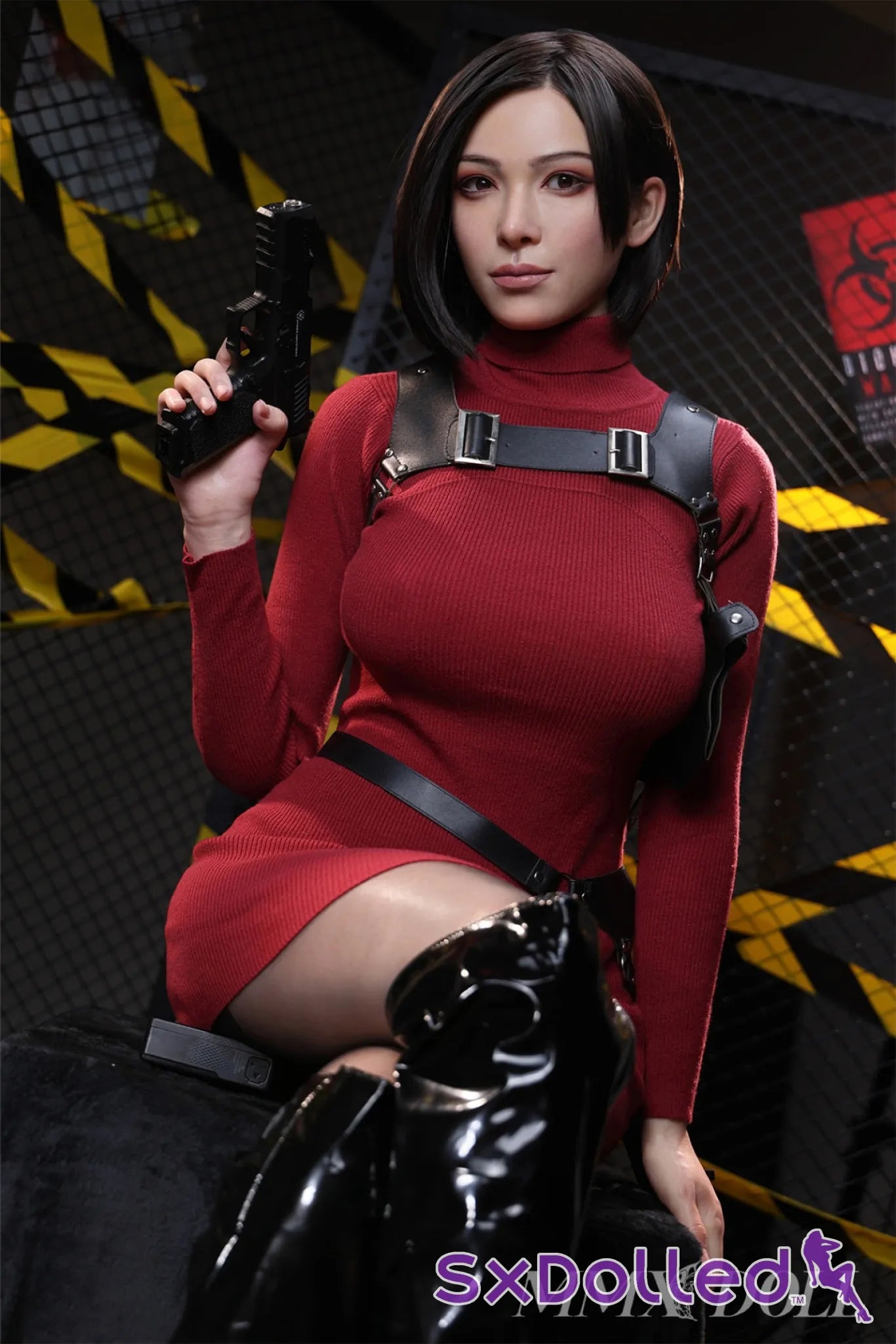 MengAi (F-Cup) (165cm) | Short Hair Asian Sex Doll | MMX Doll F-Cup / 165cm / Brunette Sex Doll