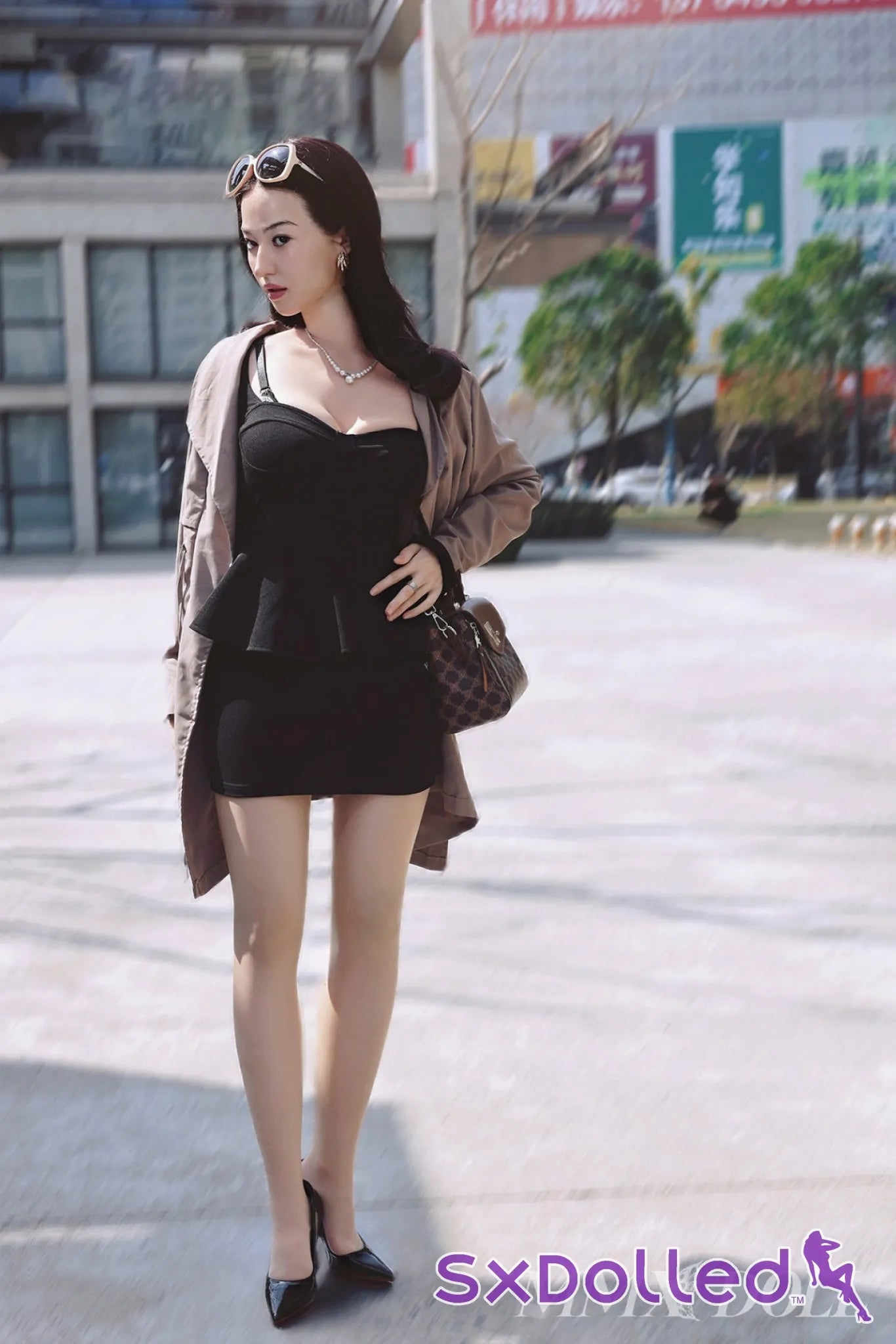 MengFei B (G-Cup) (165cm) | Brunette Asian Sex Doll | MMX Doll G-Cup / 165cm / Brunette Sex Doll