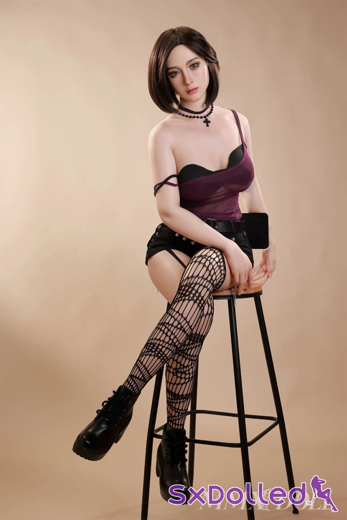 MengQi A (G-Cup) (165cm) | Short Hair Brunette Sex Doll | MMX Doll G-Cup / 165cm / Brunette Sex Doll