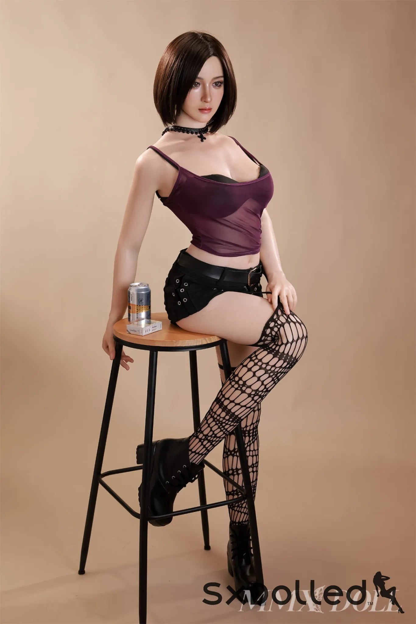 MengQi A (G-Cup) (165cm) | Short Hair Brunette Sex Doll | MMX Doll G-Cup / 165cm / Brunette Sex Doll