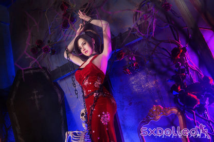Mengqi (G-Cup) (163cm) | Brunette Asian Sex Doll | MMX Doll G-Cup / 163cm / Brunette Sex Doll
