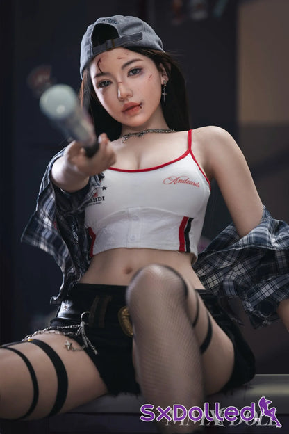 MengTing A (G-Cup) (163cm) | Asian Fighter Sex Doll | MMX Doll - G-Cup / 163cm / Brunette - Sex Doll