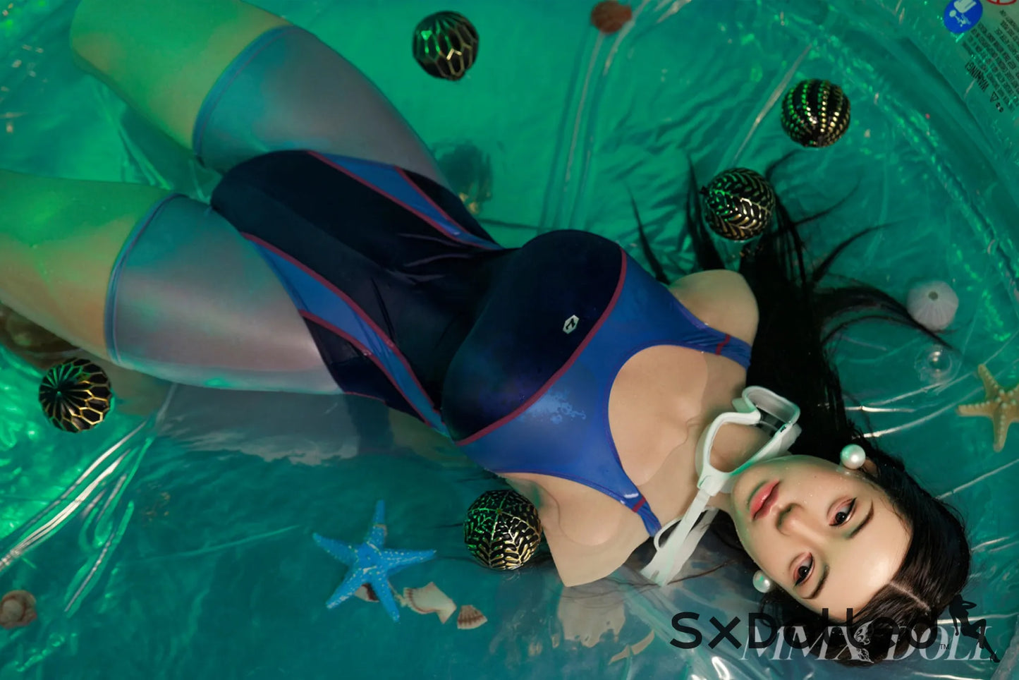 MengYao A (H-Cup) (113cm) | Pear Asian Sex Doll Torso | MMX Doll H-Cup / 113cm / Brunette Sex Doll