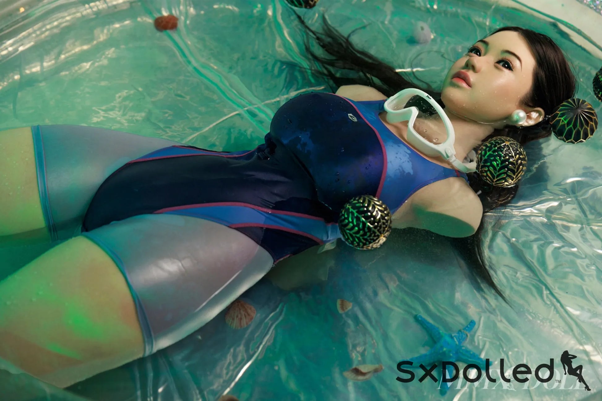 MengYao A (H-Cup) (113cm) | Pear Asian Sex Doll Torso | MMX Doll H-Cup / 113cm / Brunette Sex Doll