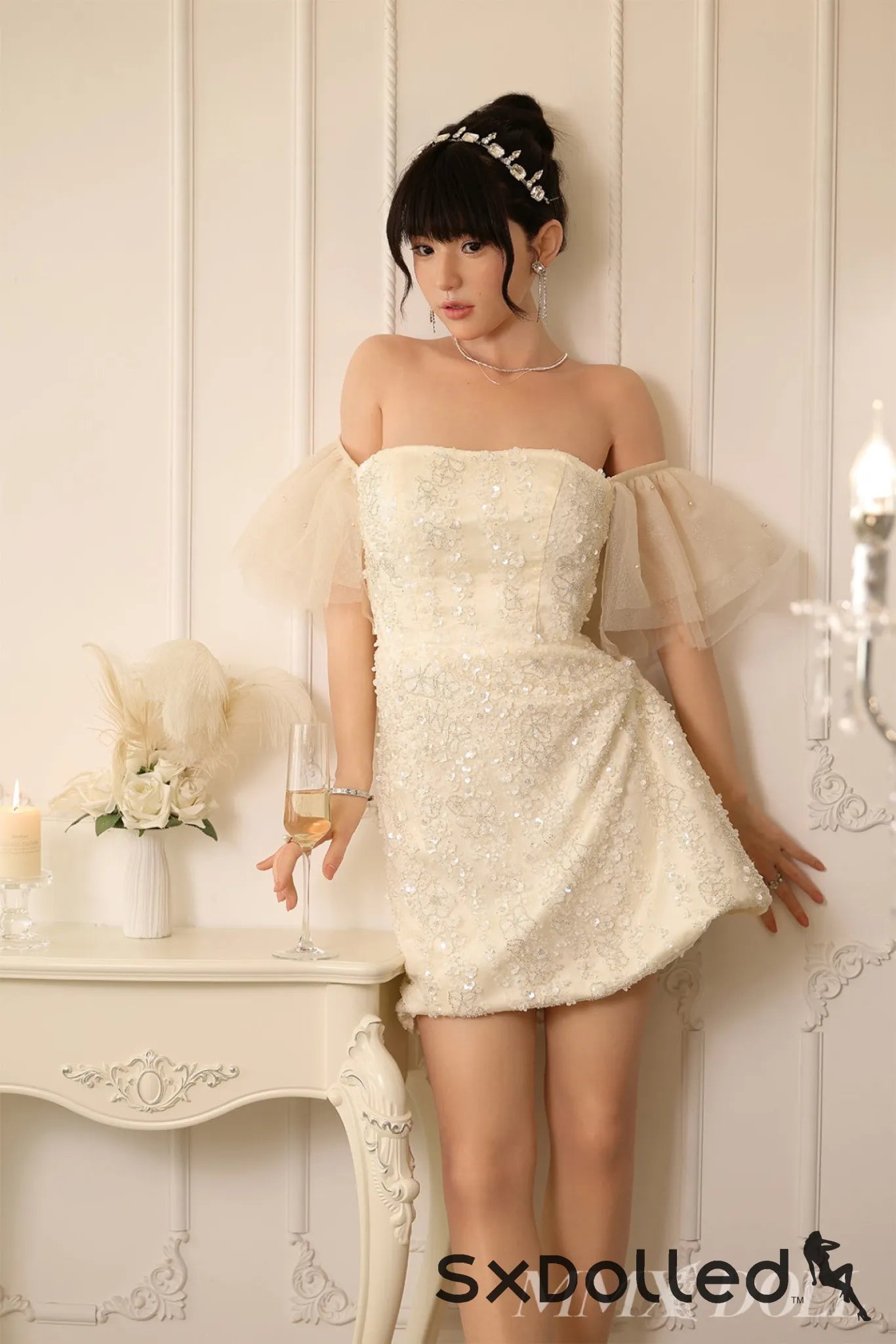 MengYing (D-Cup) (172cm) | Asian Bride Cosplay Sex Doll | MMX Doll D-Cup / 172cm / Brunette Sex Doll