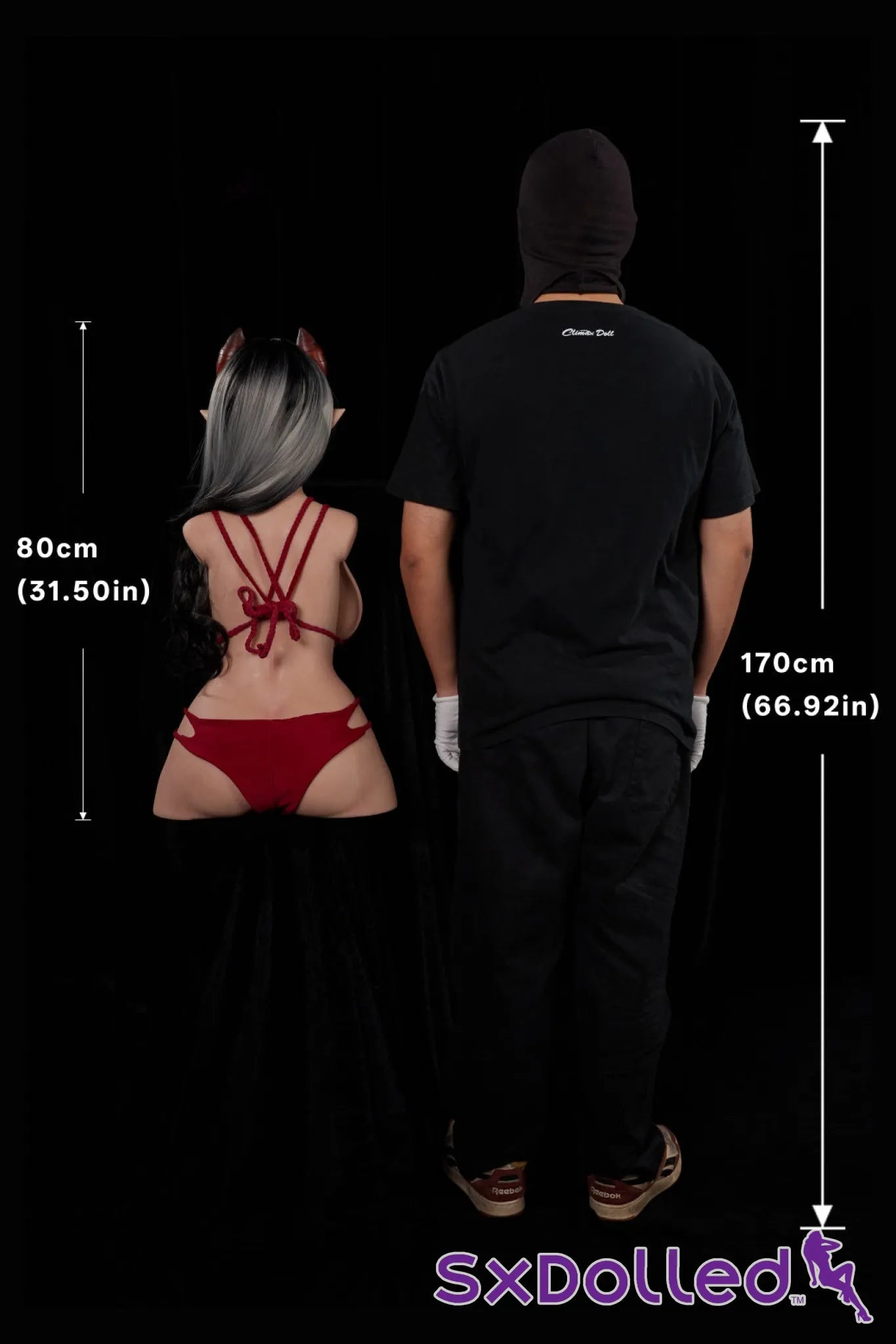 Meru A (G-Cup) (80cm) | Seductress Doll Torso | Climax Doll - G-Cup / 80cm / Ombre - Sex Torso