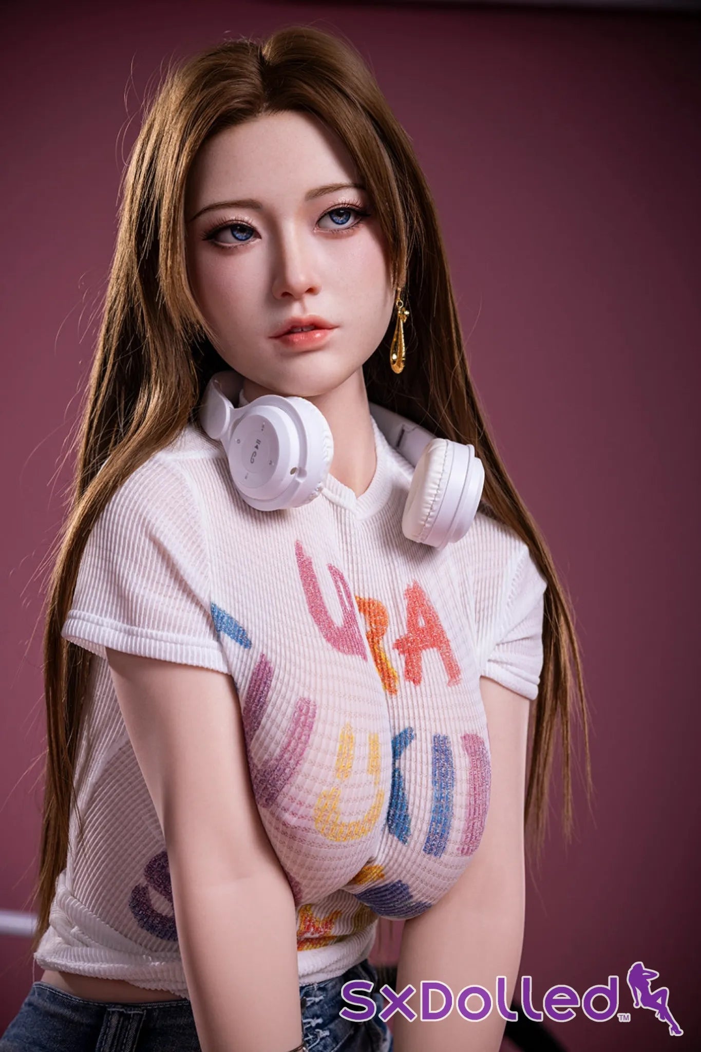 Miaoyu (D-Cup) (171cm) | Blue Eyed Asian Sex Doll | Starpery D-Cup / 171cm / Brunette Sex Doll