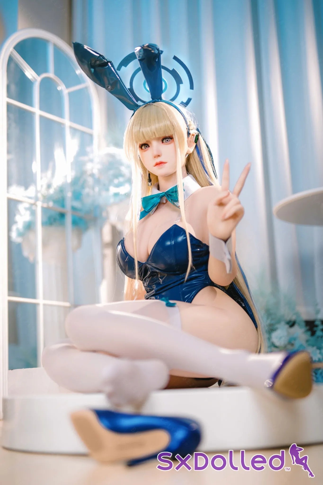 Michiko (K-Cup) (155cm) | Sex Doll K-Cup / 155cm / Blonde Sex Doll