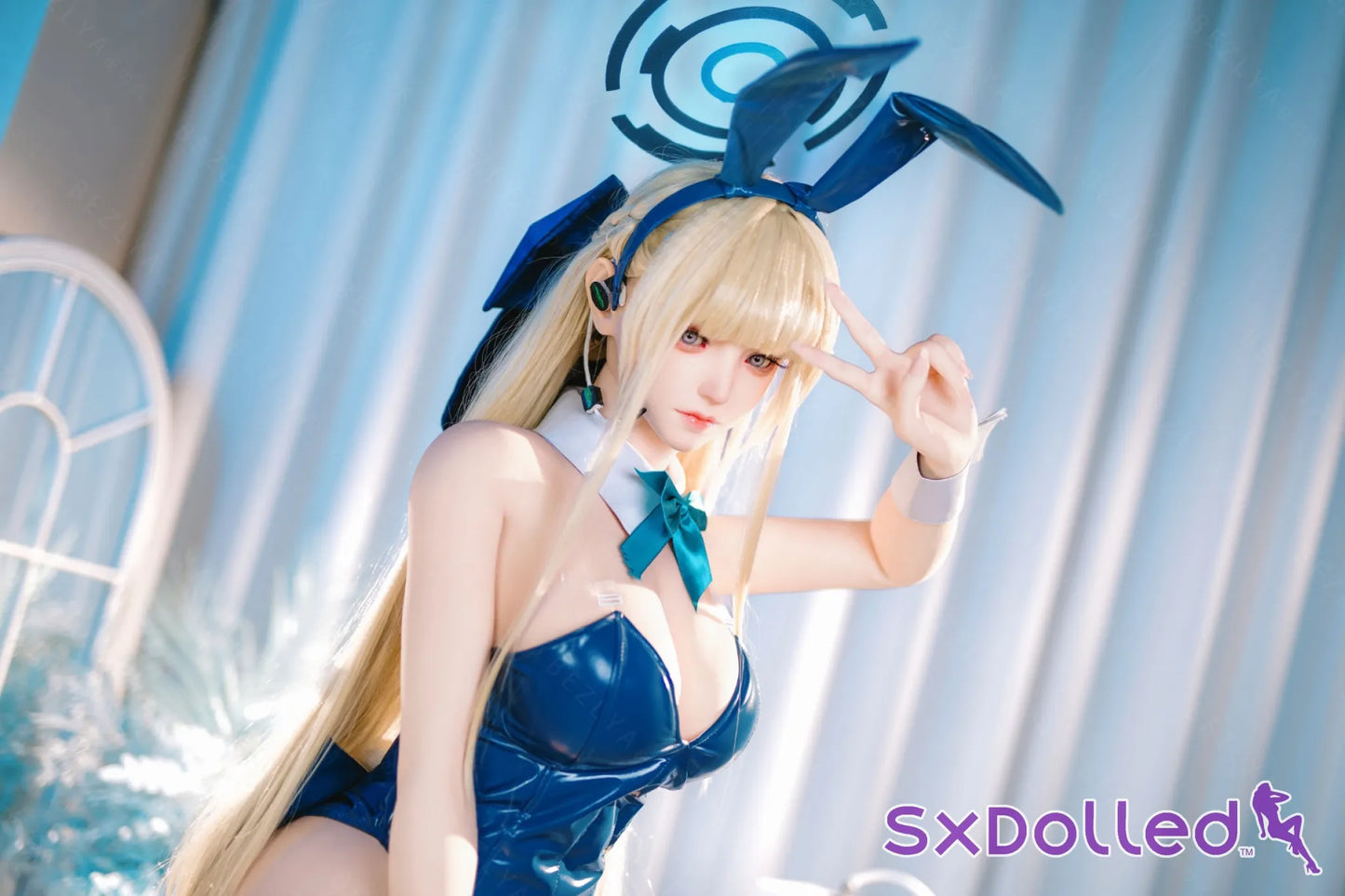 Michiko (K-Cup) (155cm) | Sex Doll K-Cup / 155cm / Blonde Sex Doll