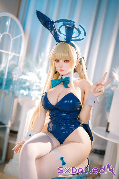 Michiko (K-Cup) (155cm) | Sex Doll K-Cup / 155cm / Blonde Sex Doll