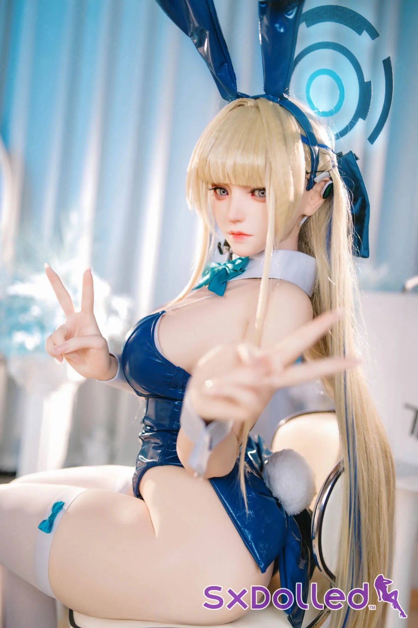 Michiko (K-Cup) (155cm) | Sex Doll K-Cup / 155cm / Blonde Sex Doll