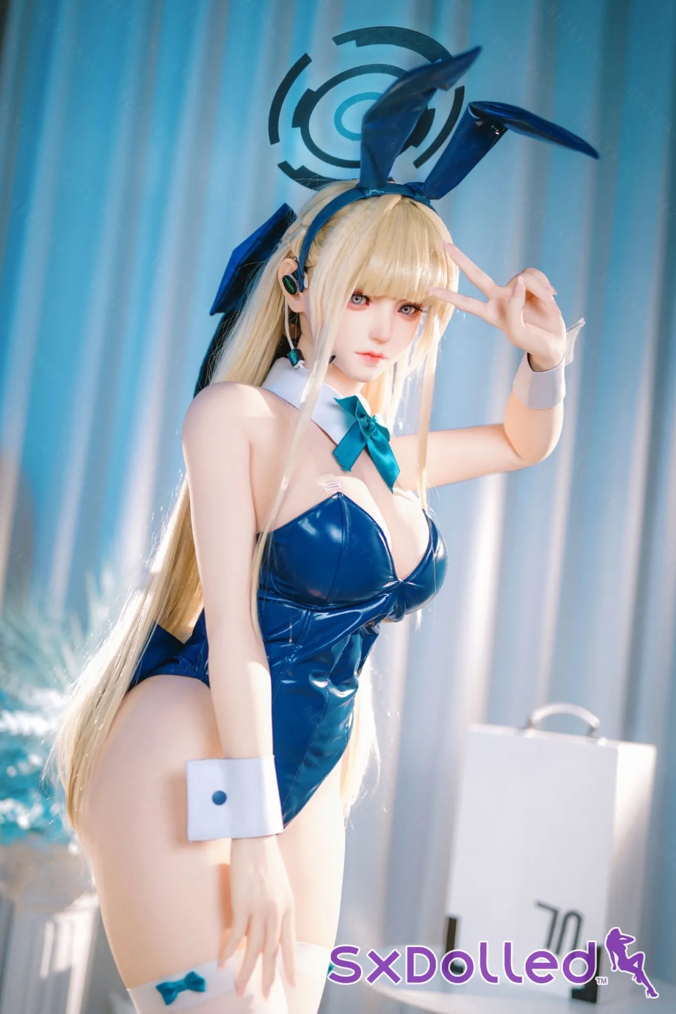 Michiko (K-Cup) (155cm) | Sex Doll K-Cup / 155cm / Blonde Sex Doll