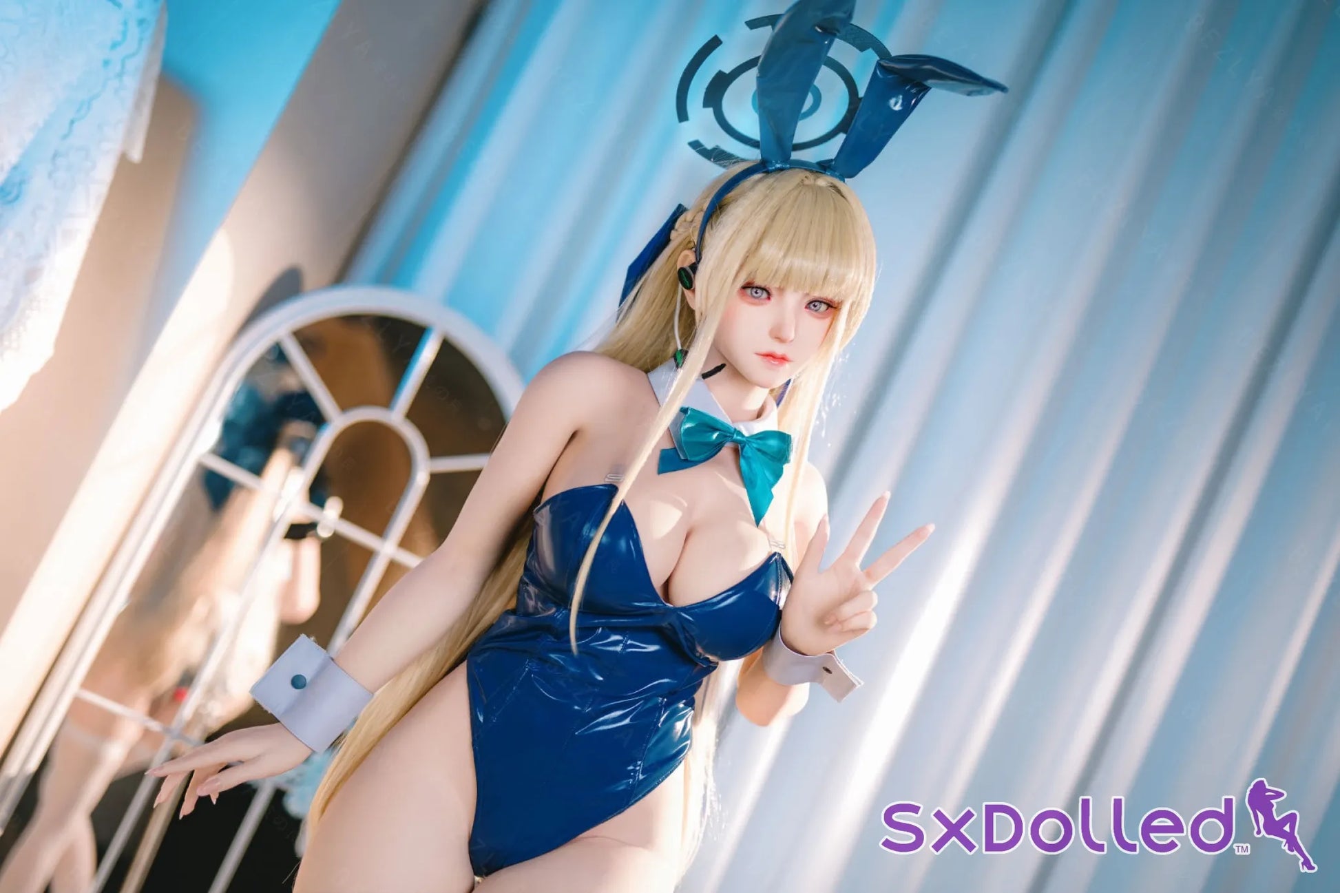 Michiko (K-Cup) (155cm) | Sex Doll K-Cup / 155cm / Blonde Sex Doll
