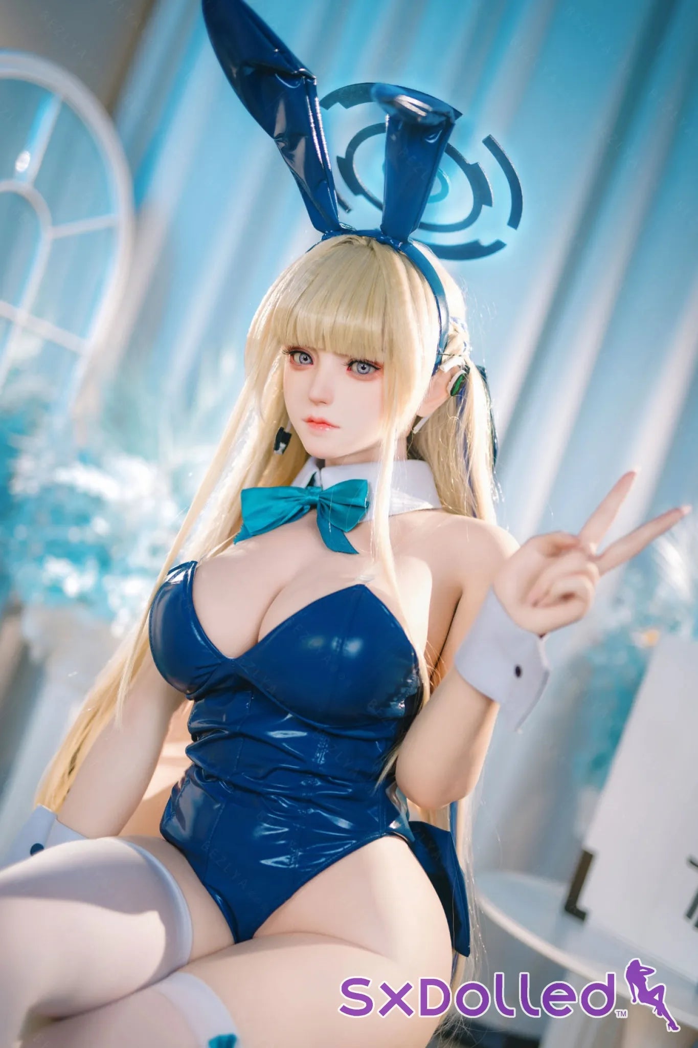 Michiko (K-Cup) (155cm) | Sex Doll K-Cup / 155cm / Blonde Sex Doll