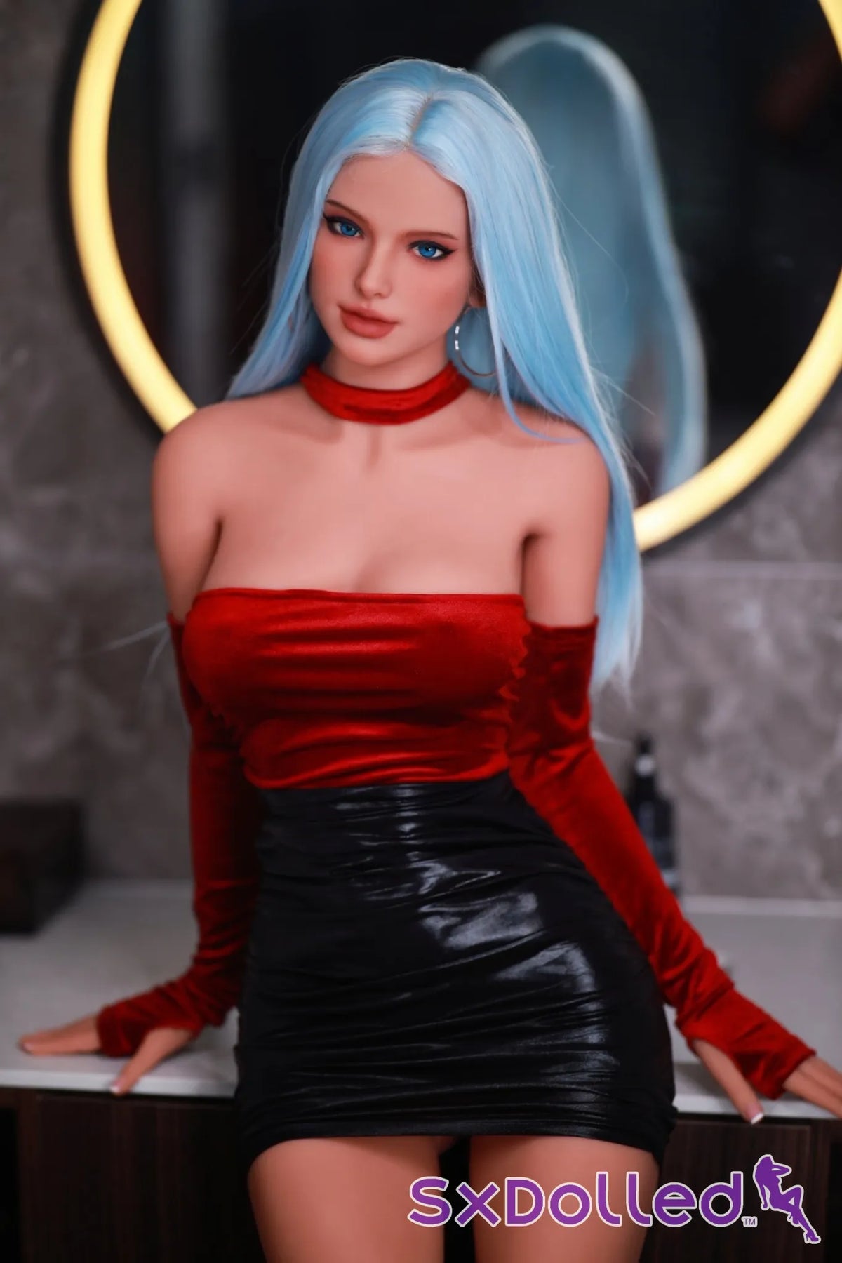 Miki C (C-Cup) (166cm) | Icy Azure Vixen Sex Doll | Fire Doll - C-Cup / 166cm / Blue - Sex Doll