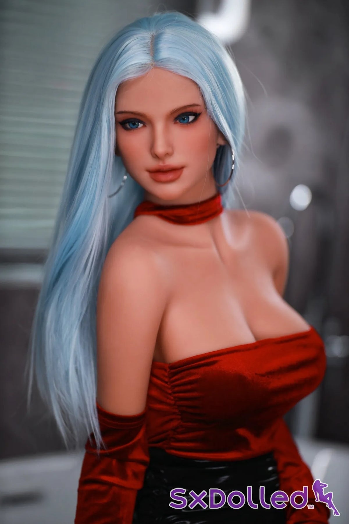 Miki C (C-Cup) (166cm) | Icy Azure Vixen Sex Doll | Fire Doll - C-Cup / 166cm / Blue - Sex Doll