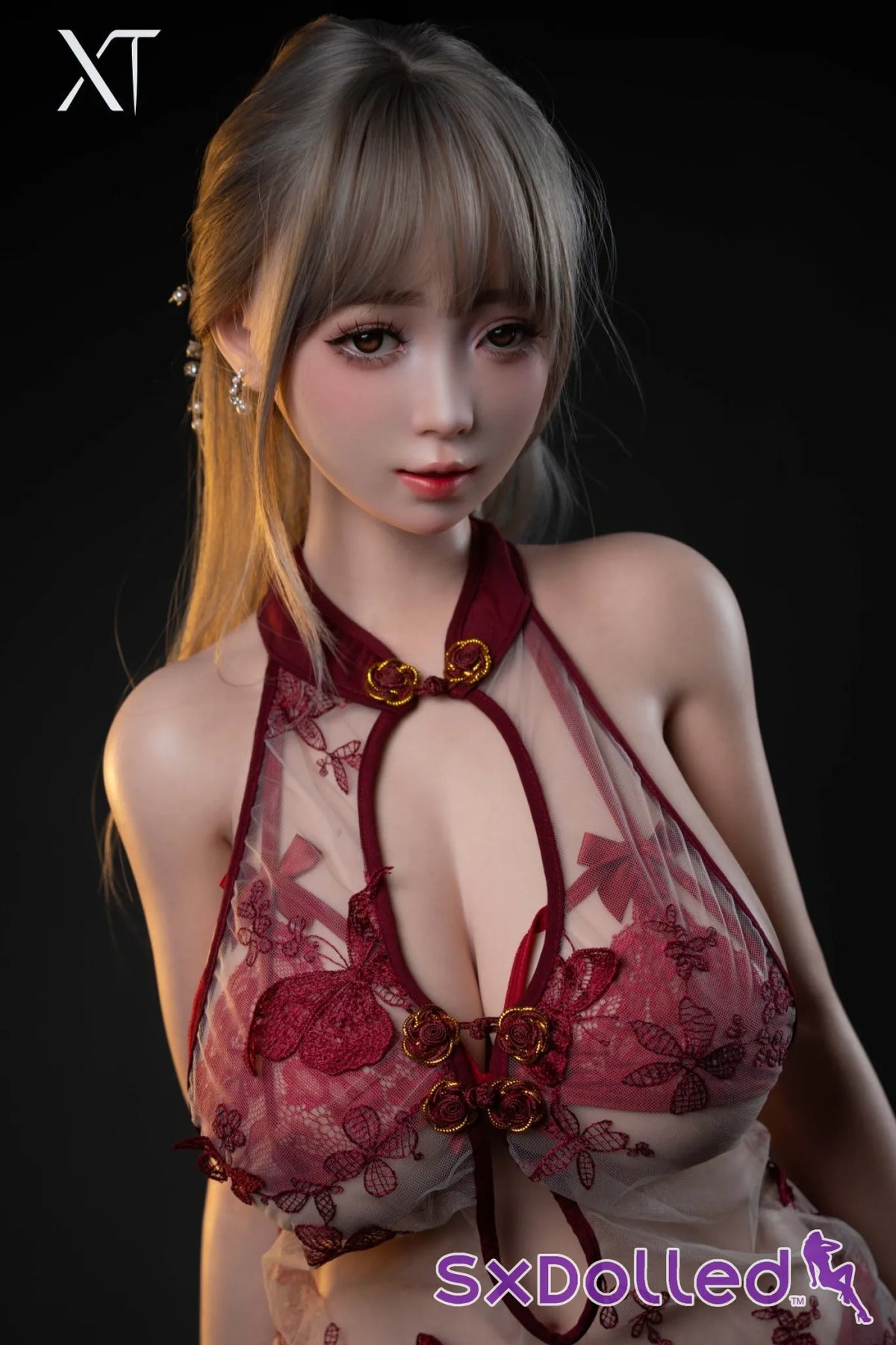 Mina E (I-Cup) (153cm) | Busty Curvy Asian Sex Doll | XT Doll - I-Cup / 153cm / Brunette - Sex Doll