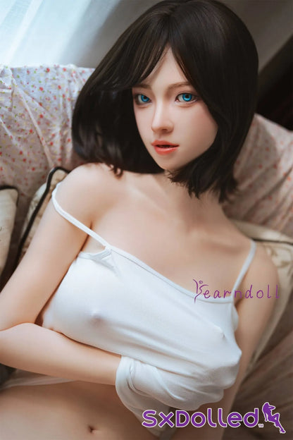 Minji (E-Cup) (166cm) | Asian Blue Eyed ROS Sex Doll | Yearn Doll E-Cup / 166cm / Brunette Sex Doll