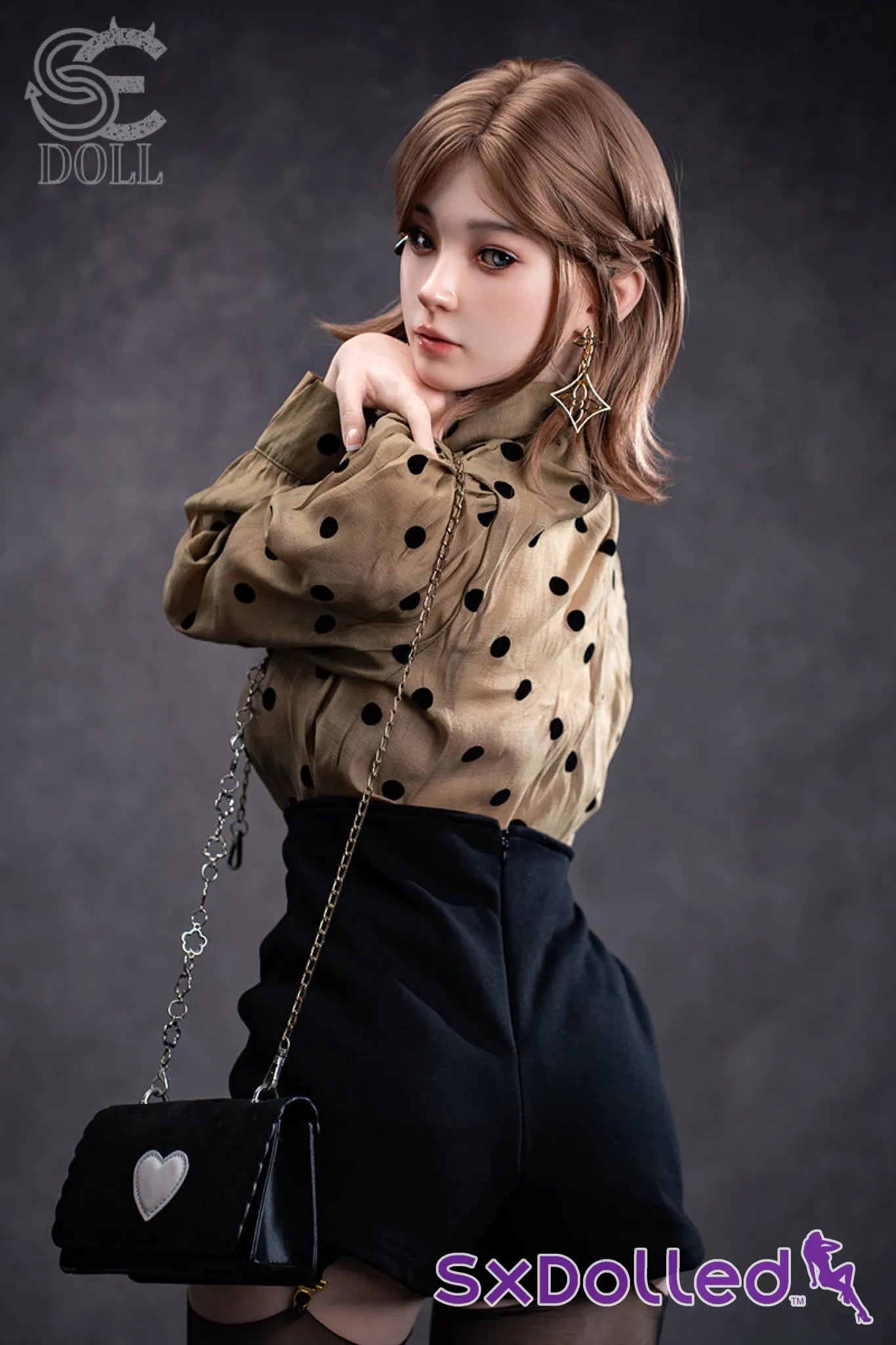 Miori.C (A-Cup) (153cm) | Asian Senior Analyst Sex Doll | SE Doll - A-Cup / 153cm / Brunette - Sex Doll