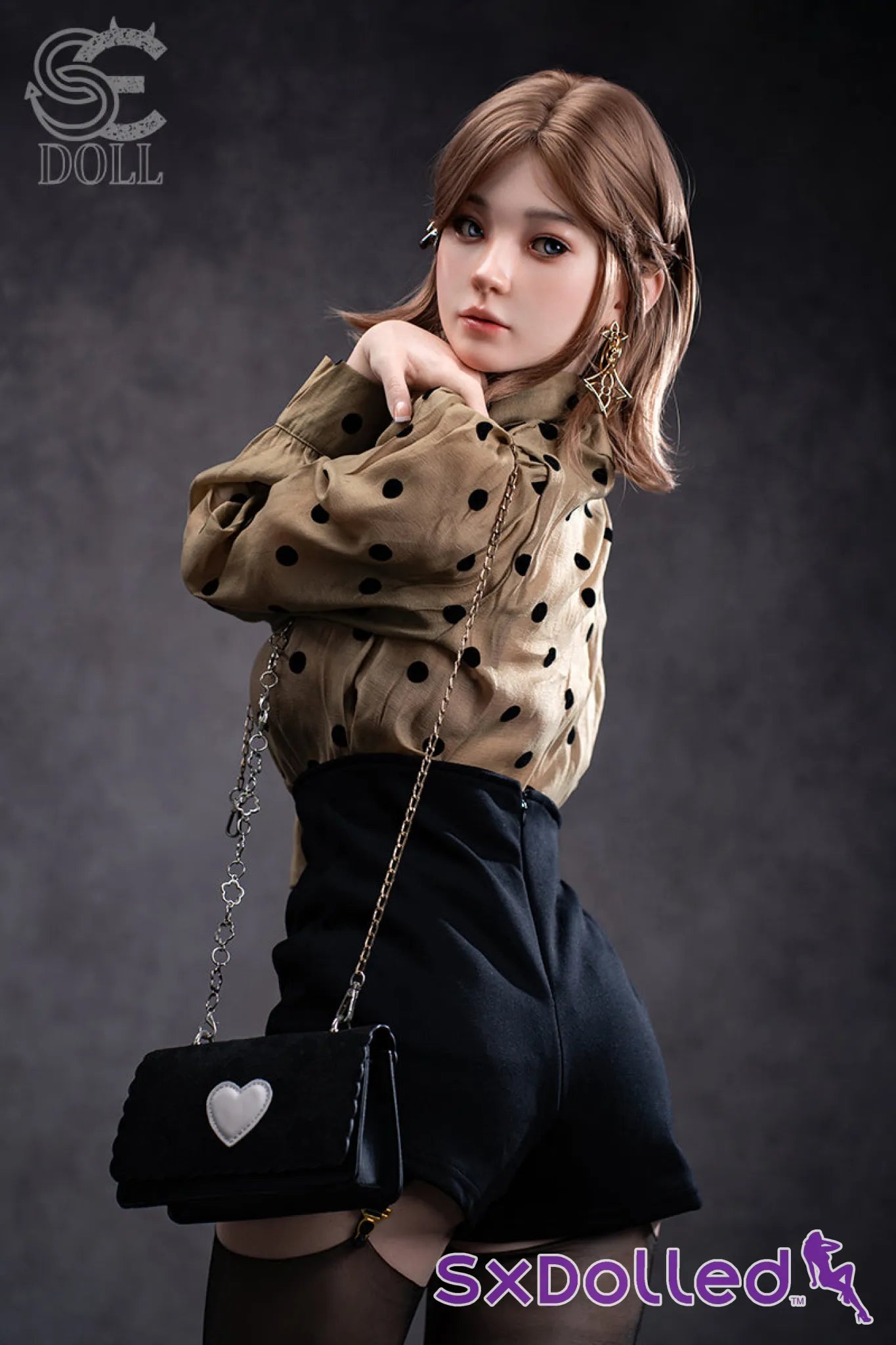 Miori.C (A-Cup) (153cm) | Asian Senior Analyst Sex Doll | SE Doll - A-Cup / 153cm / Brunette - Sex Doll