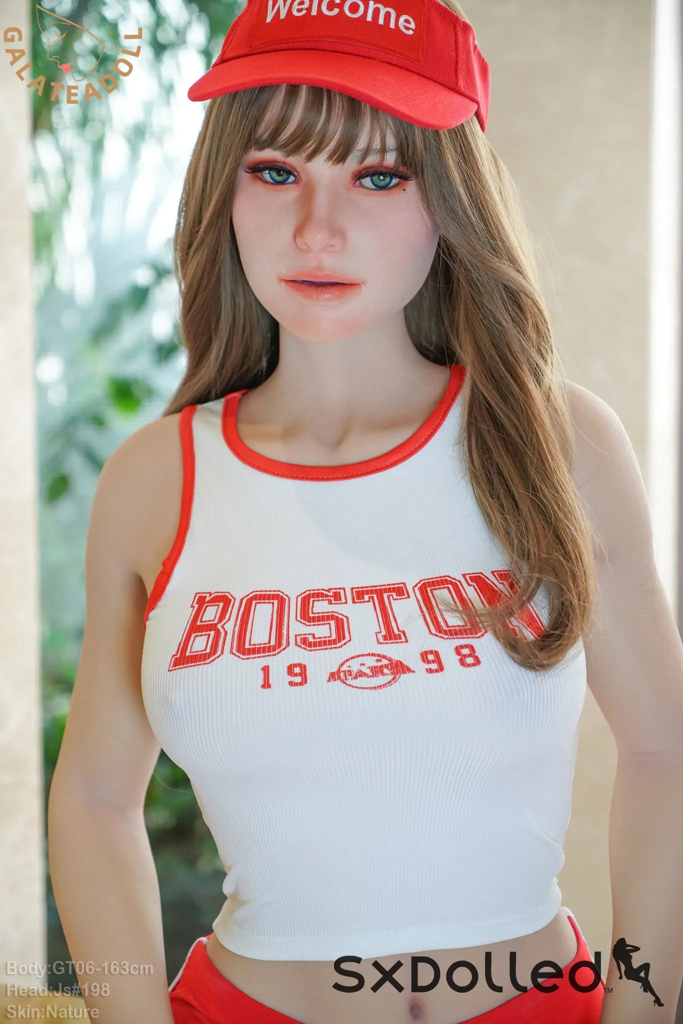 Mirae (F-Cup) (163cm) | Hourglass Sex Doll with Mole | Galatea Doll F-Cup / 163cm / Brunette Sex Doll
