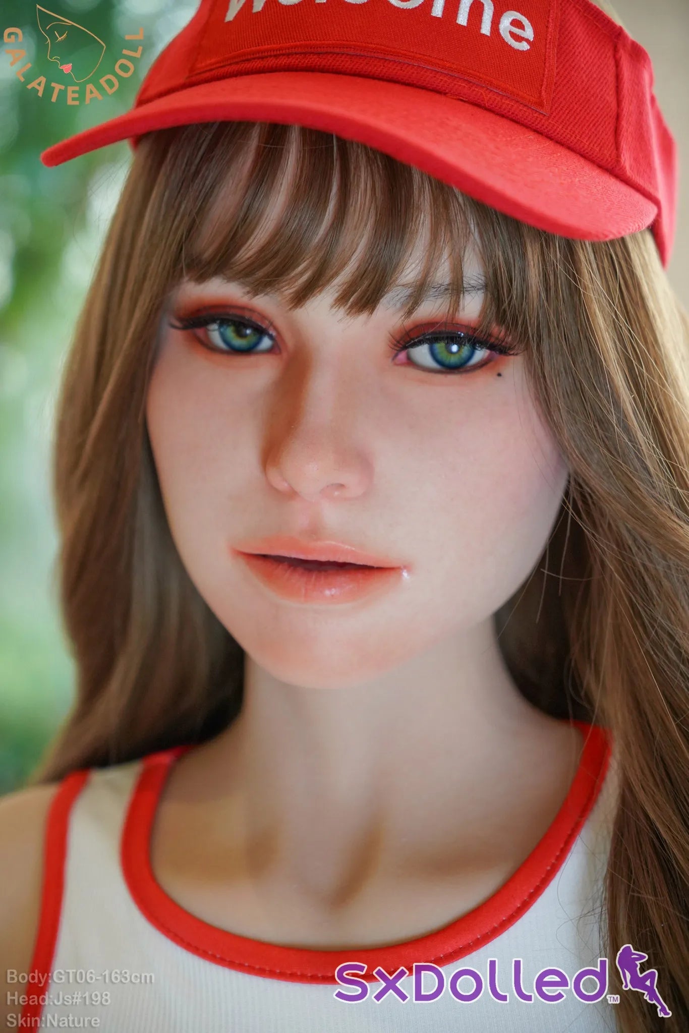 Mirae (F-Cup) (163cm) | Hourglass Sex Doll with Mole | Galatea Doll F-Cup / 163cm / Brunette Sex Doll