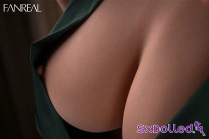 Mirella D (F-Cup) (155cm) | Busty Tan Caucasian Sex Doll | Fanreal F-Cup / 155cm / Brunette Sex Doll