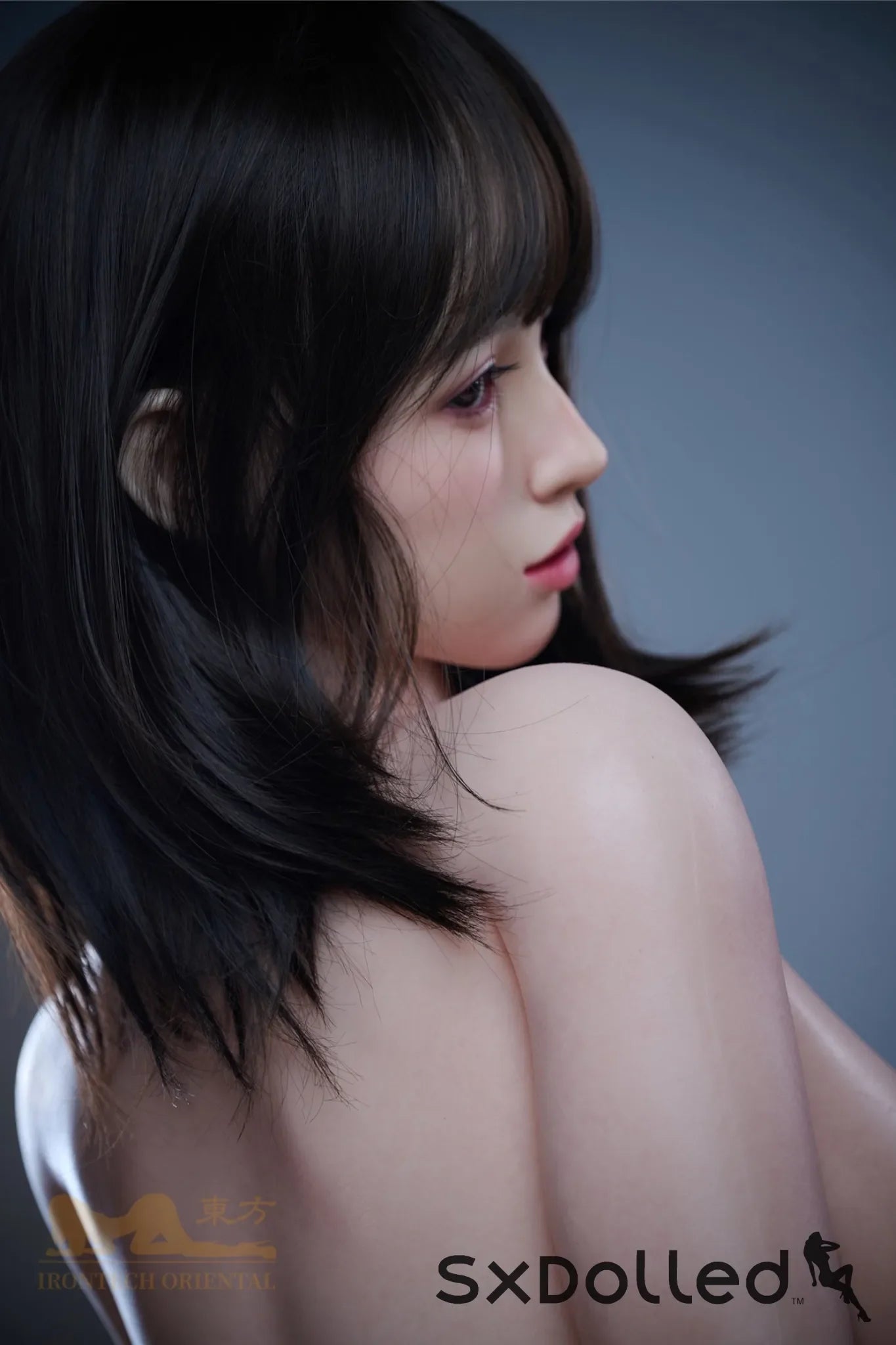 Misaki B (E-Cup) (158cm) | Asian Thick Curvy Sex Doll | Irontech Doll E-Cup / 158cm / Brunette Sex Doll