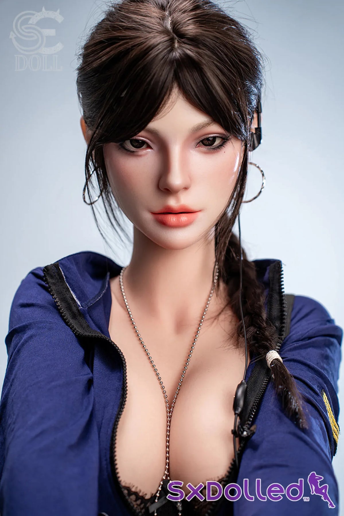 Nadia B (C-Cup) (161cm) | Seductive Police Officer Sex Doll | SE Doll - C-Cup / 161cm / Black - Sex Doll
